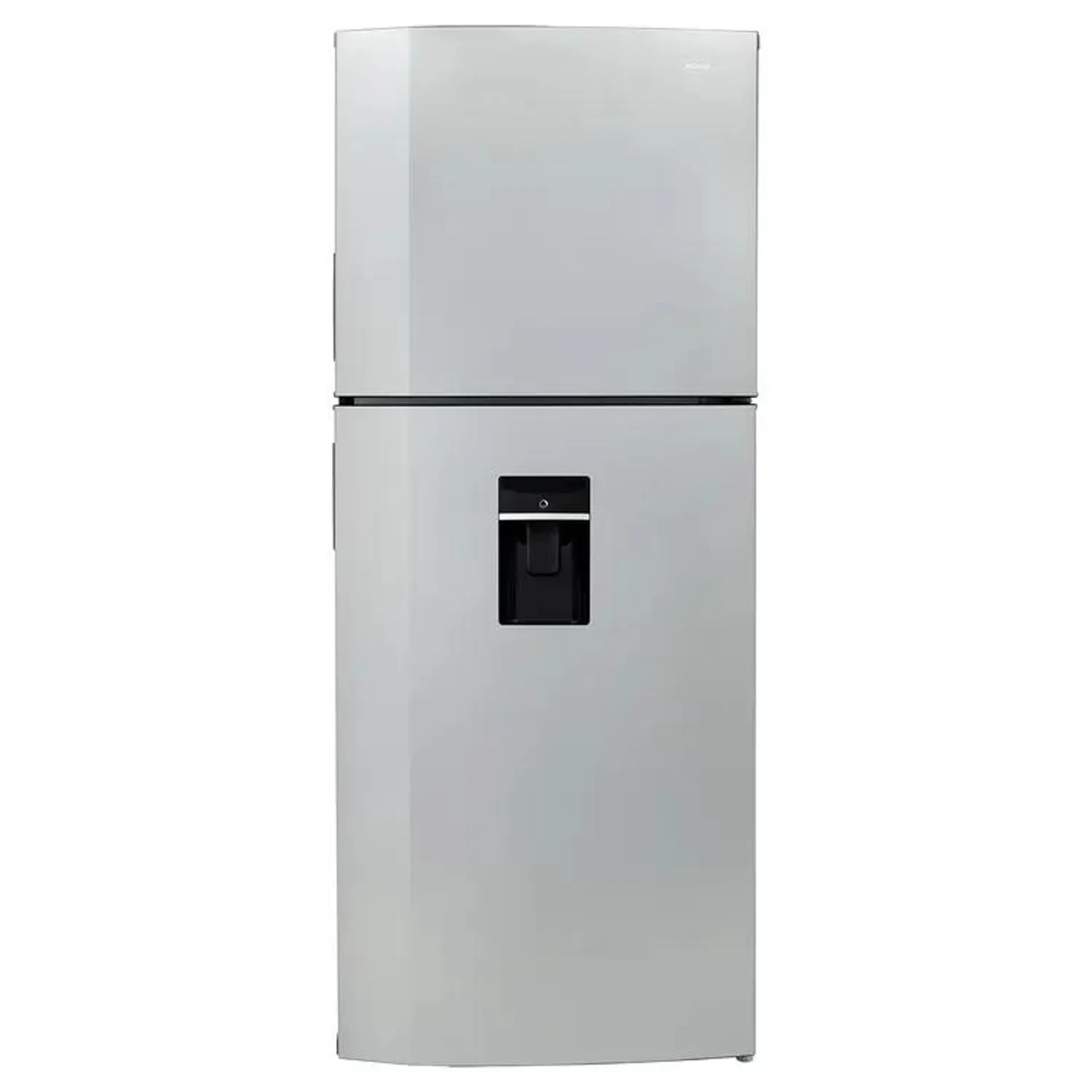 Nevera HACEB No frost Congelador Superior 391 litros N404 Manija Integrada Dispensador de Agua Inox