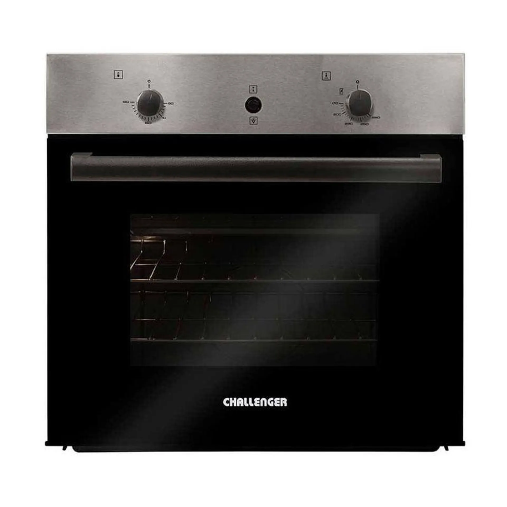 Horno de empotrar mixto acero / negro 60 cm