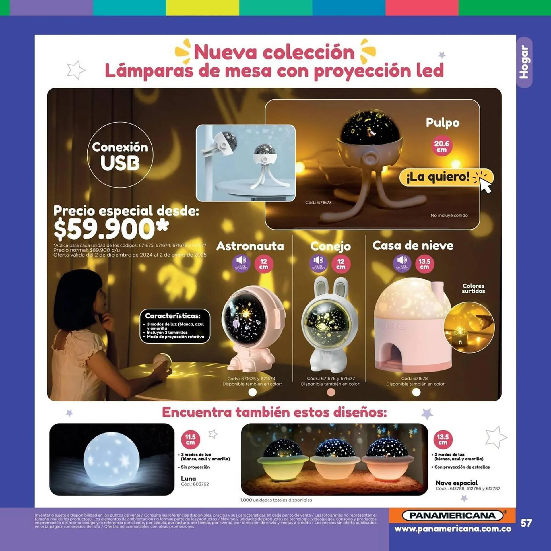 Catalogo de Catálogo Panamericana 11 de diciembre al 16 de diciembre 2024 - Pag 57