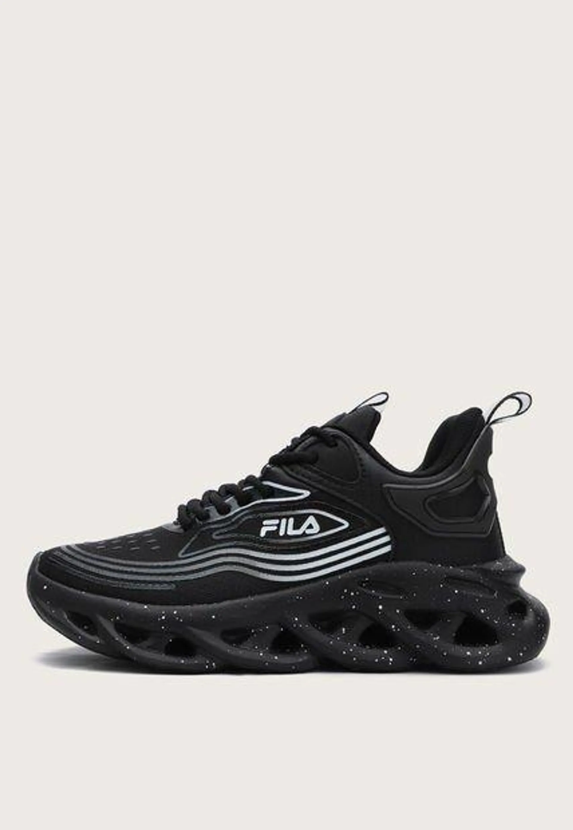 Tenis Lifestyle Negro-Blanco Fila Grasso