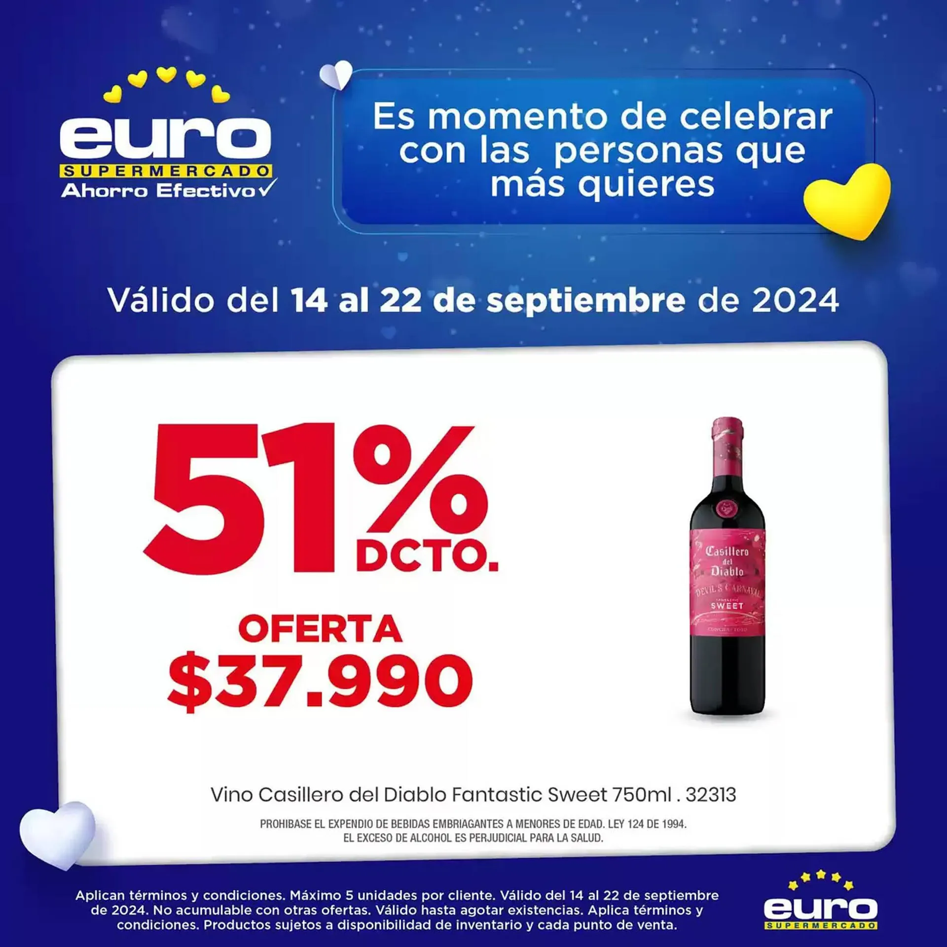 Catalogo de Catálogo Euro Supermercados 26 de septiembre al 10 de octubre 2024 - Pag 7