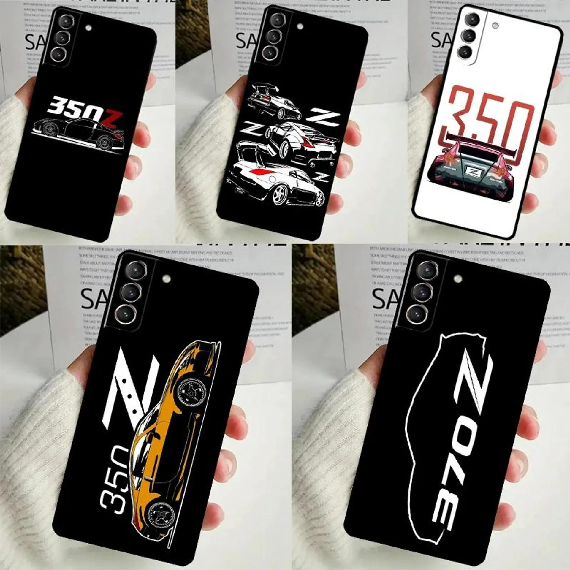 350Z Fairlady Case For Samsung Galaxy S24 S23 S22 Ultra Note 10 Plus Note 20 S9 S10 S20 S21 FE Back Cover