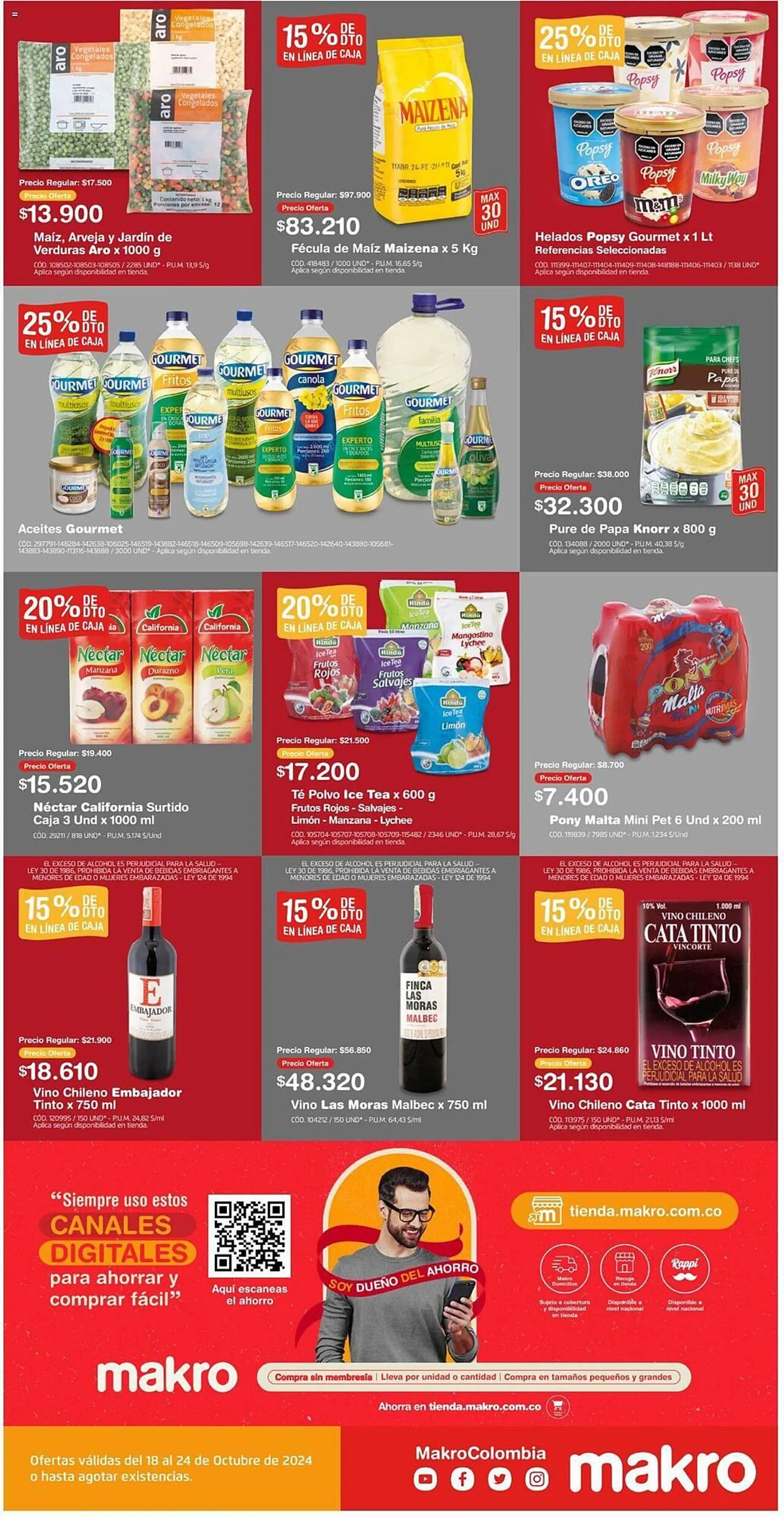 Catalogo de Catálogo Makro 18 de octubre al 24 de octubre 2024 - Pag 2