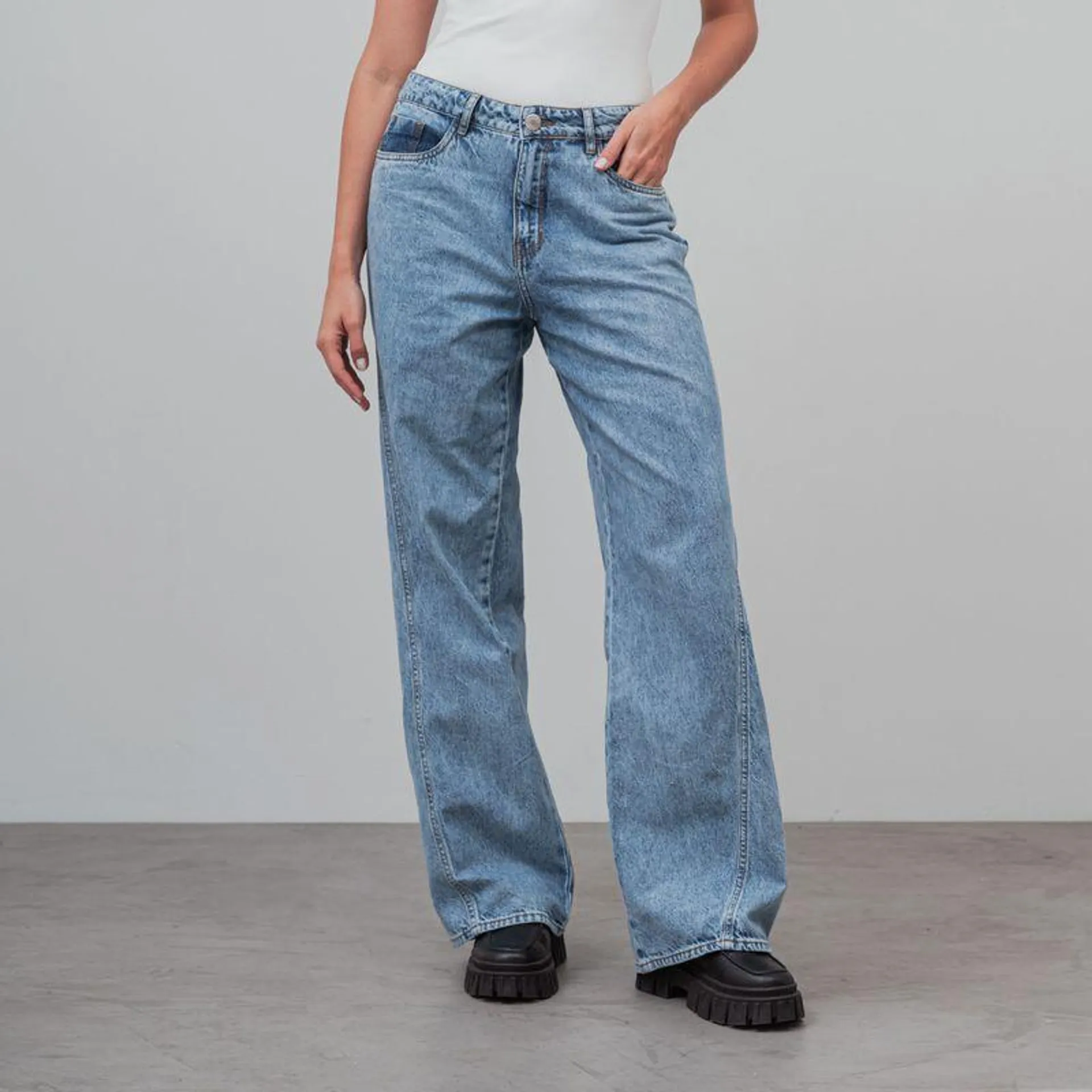 Jean Dadfit Talle Alto Caido Gadas