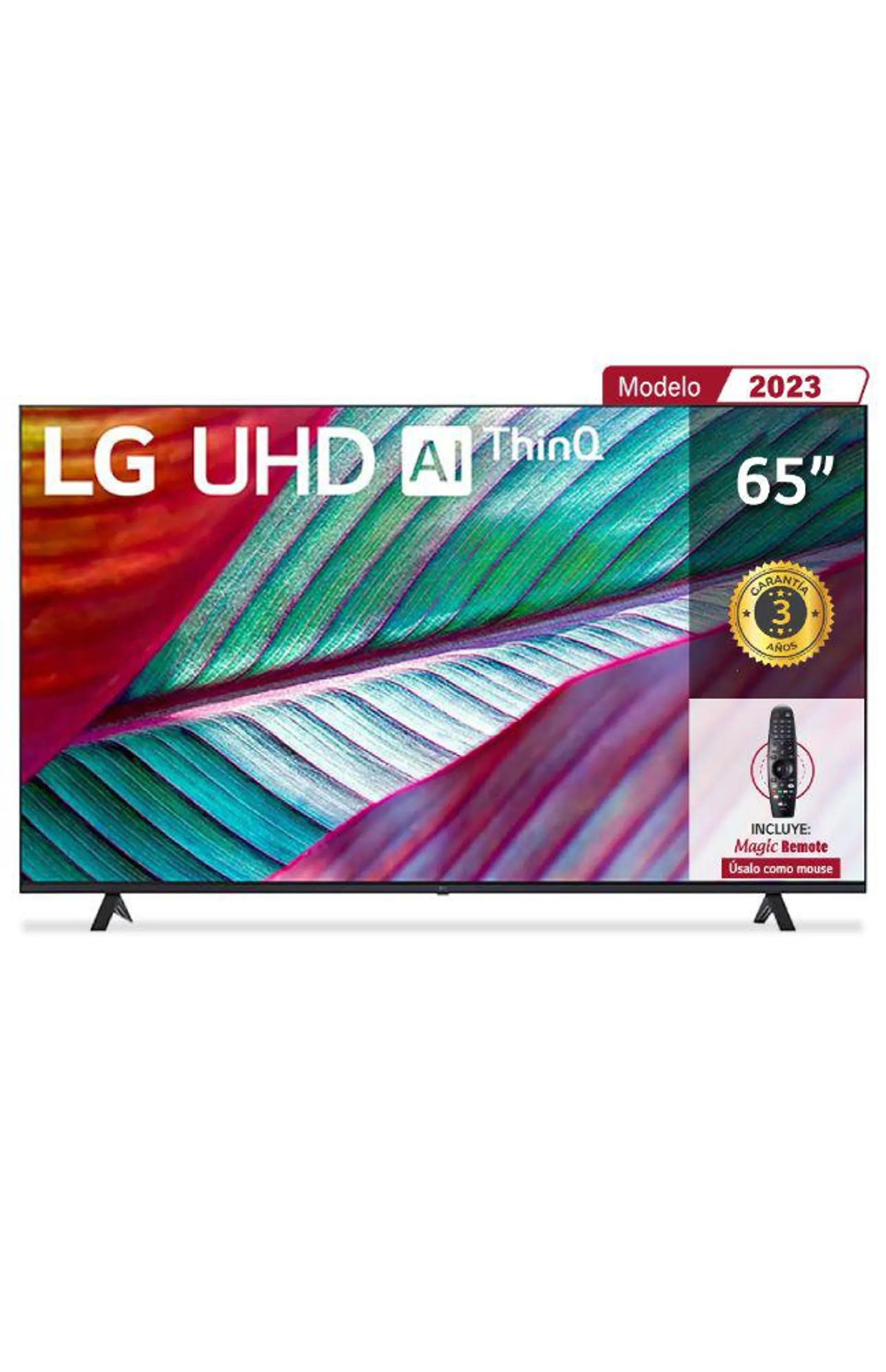 TV LG 65" Smart Tv 4k UHD Ai ThinQ + Control Magic