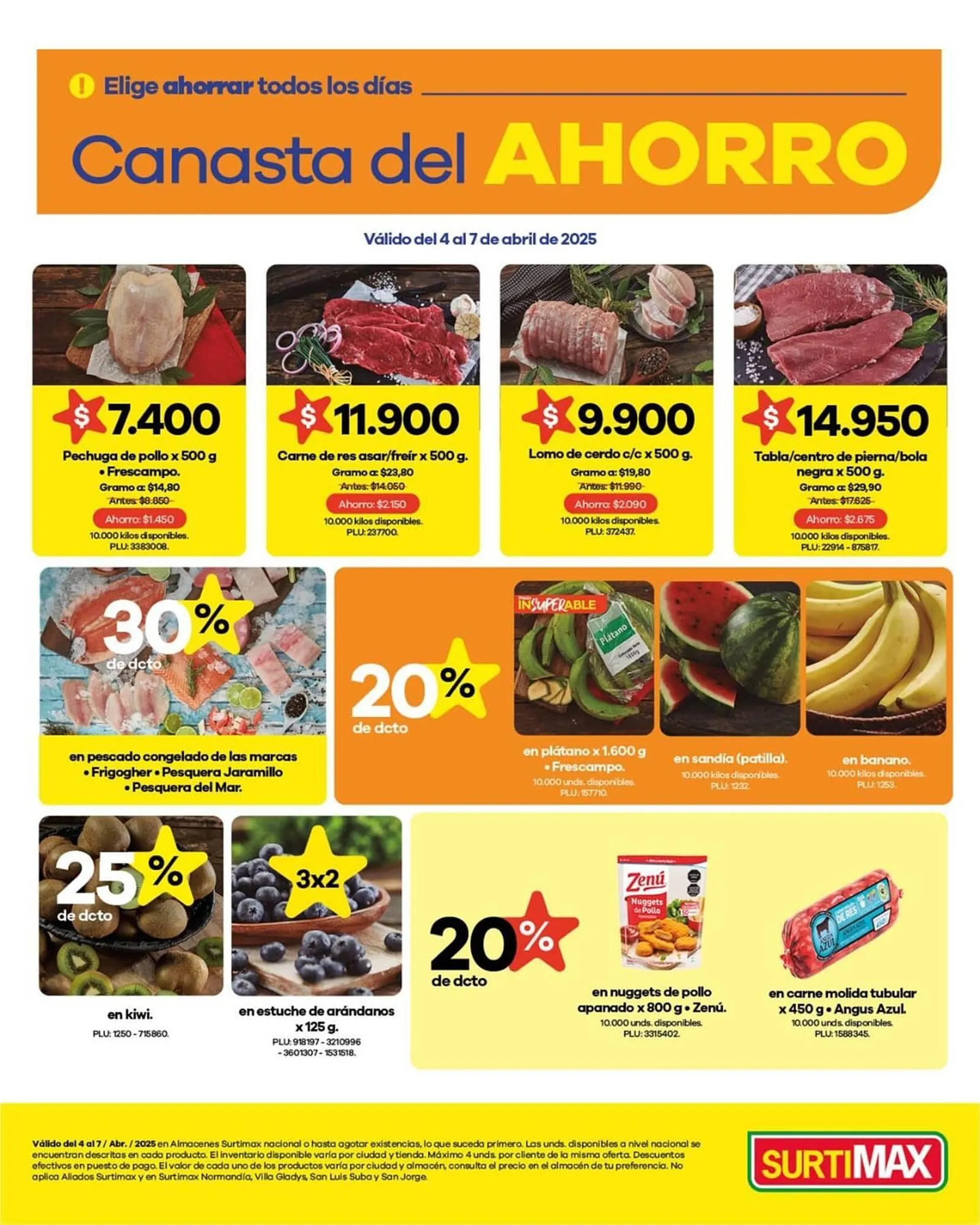 Catalogo de Catálogo Surtimax 4 de abril al 7 de abril 2025 - Pag 4