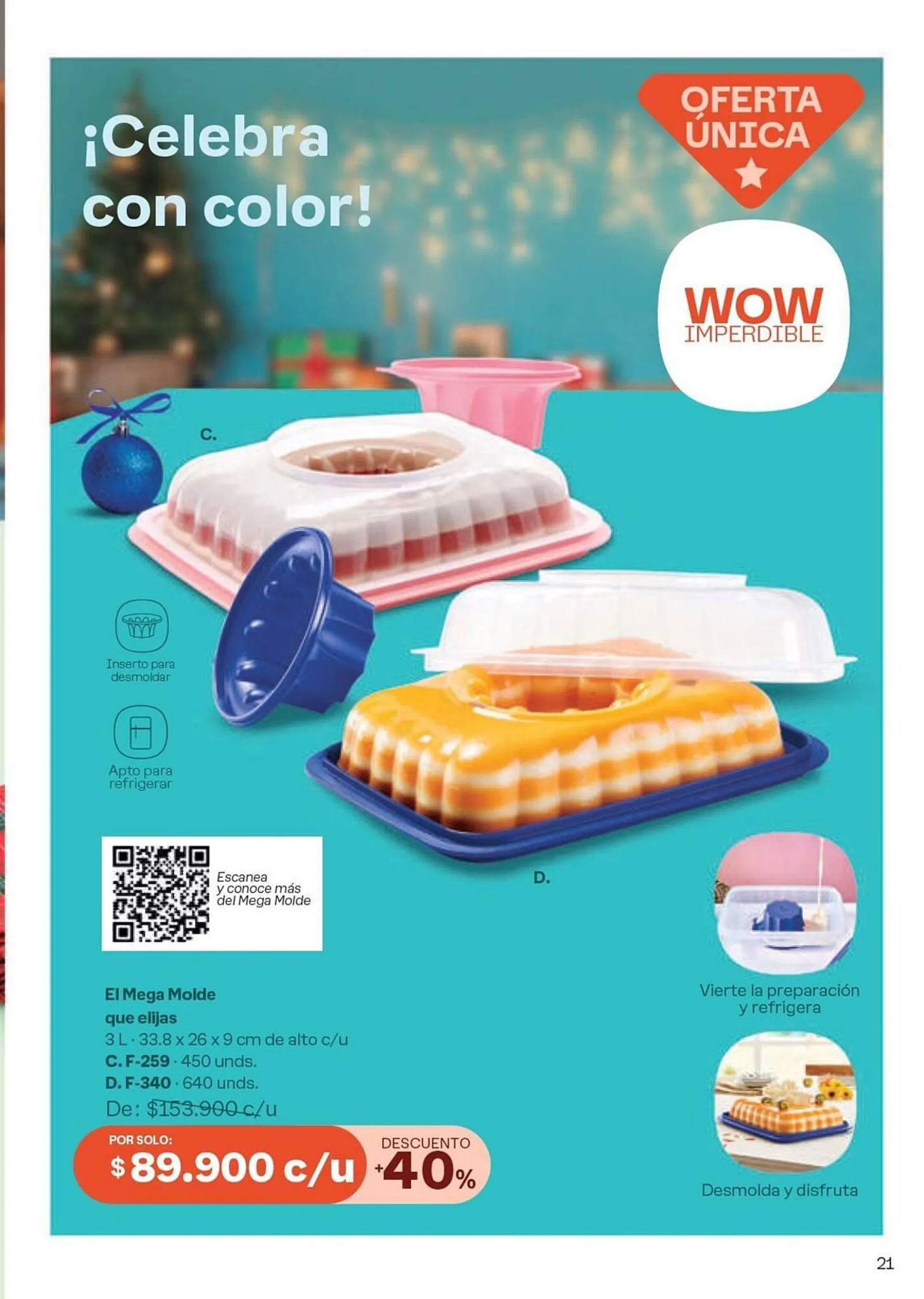 Catalogo de Catálogo Tupperware 19 de noviembre al 31 de diciembre 2024 - Pag 21