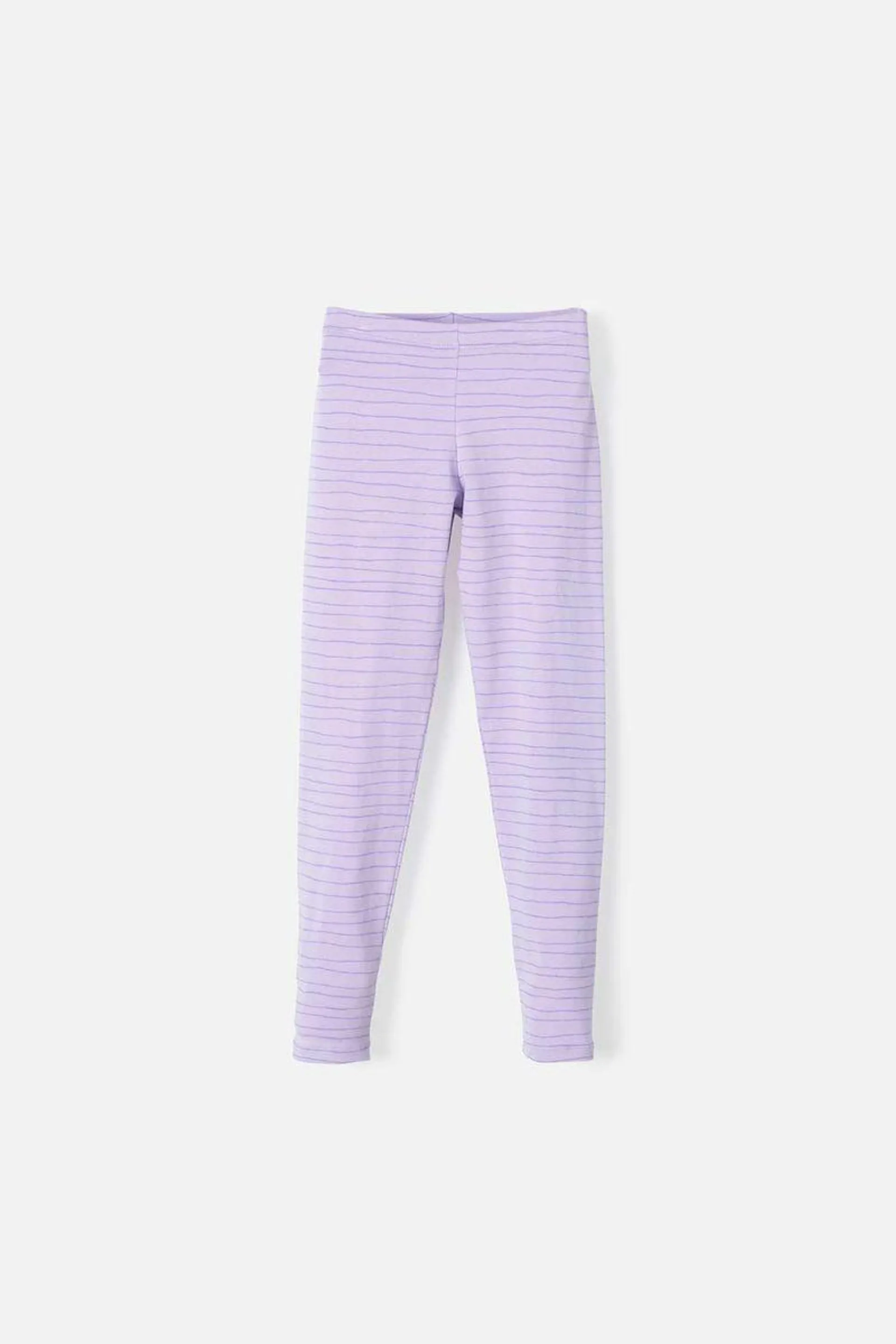 Leggins de Mic lila para niña