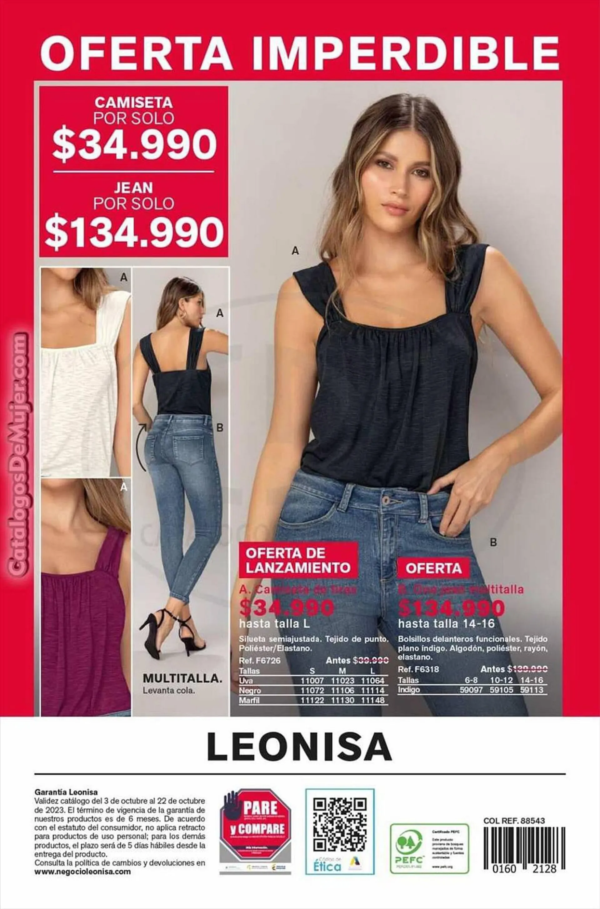 Catalogo de Catálogo Leonisa 3 de octubre al 29 de octubre 2023 - Pag 208