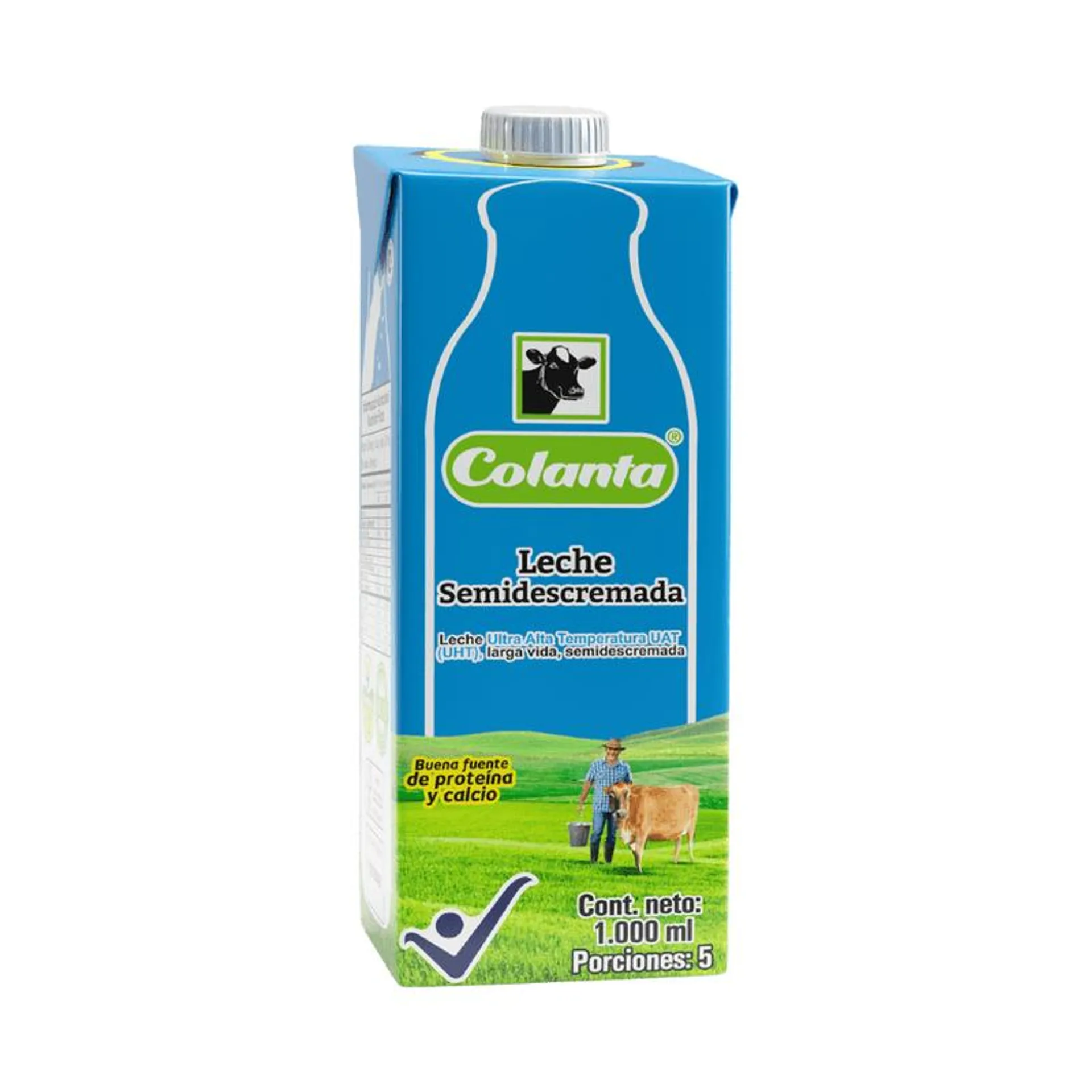 LECHE UHT SEMIDESCR CAJA COLANTA *1000ML