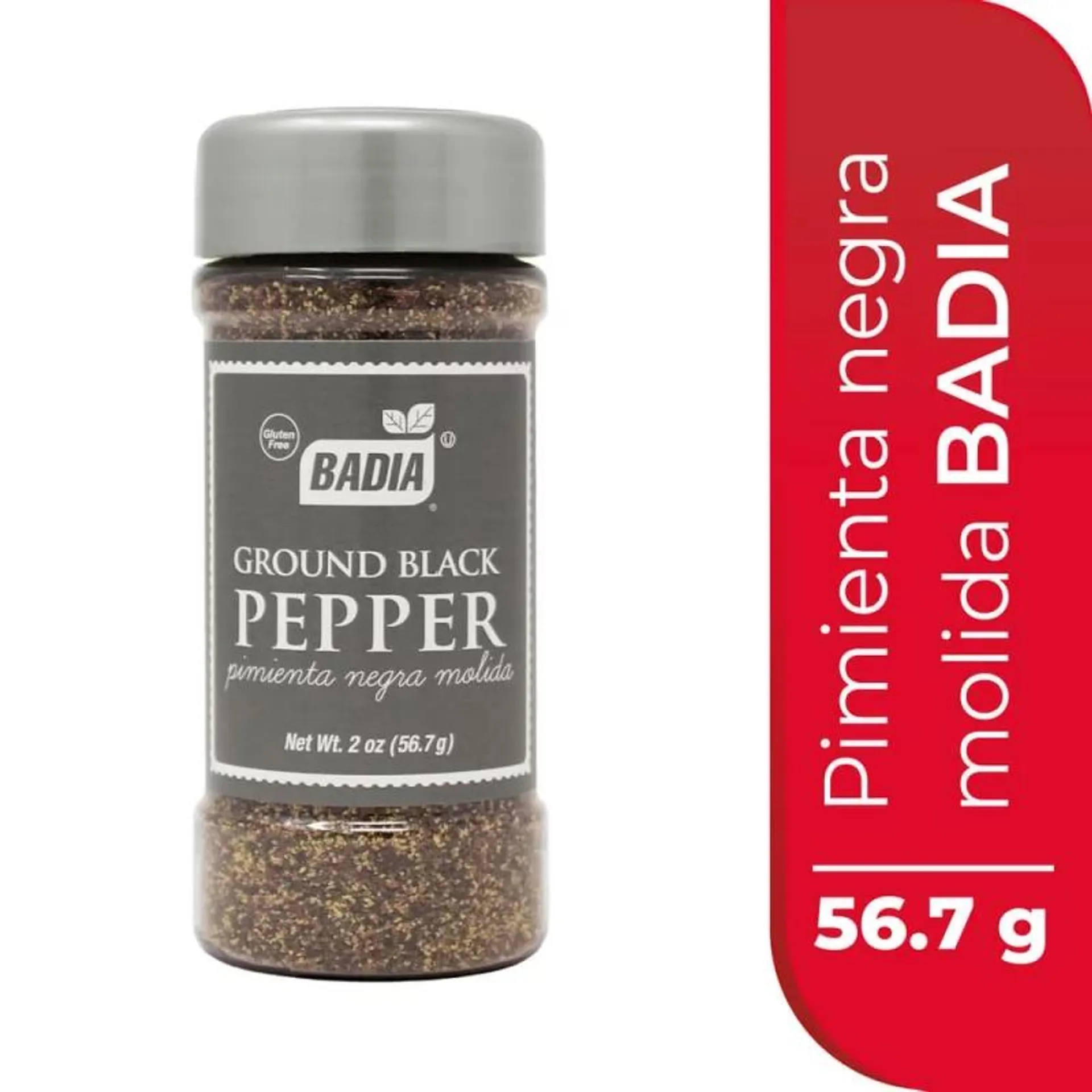 Pimienta Negra Molida Badia x 56.7 g