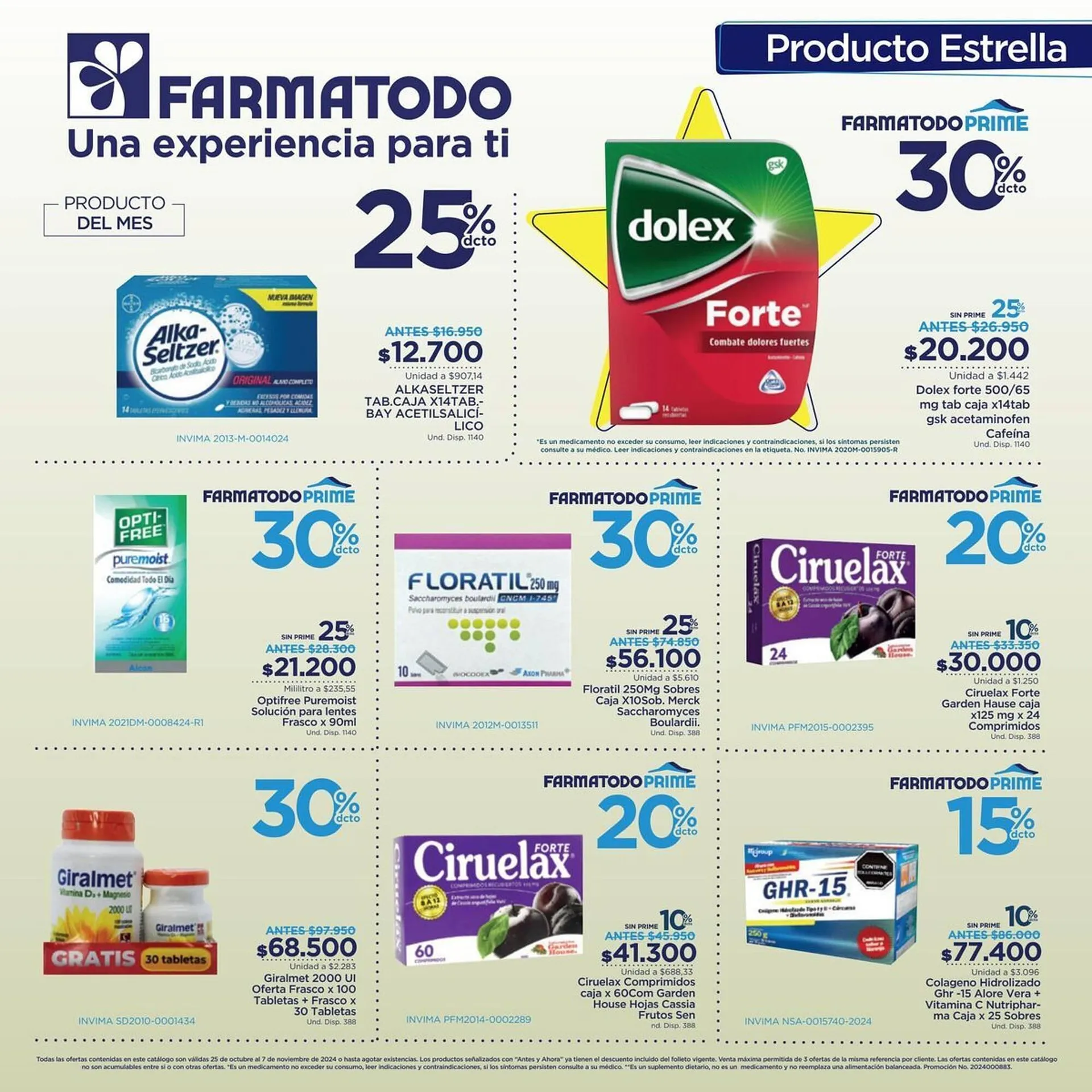 Catalogo de Catálogo FarmaTodo 25 de octubre al 8 de noviembre 2024 - Pag 5