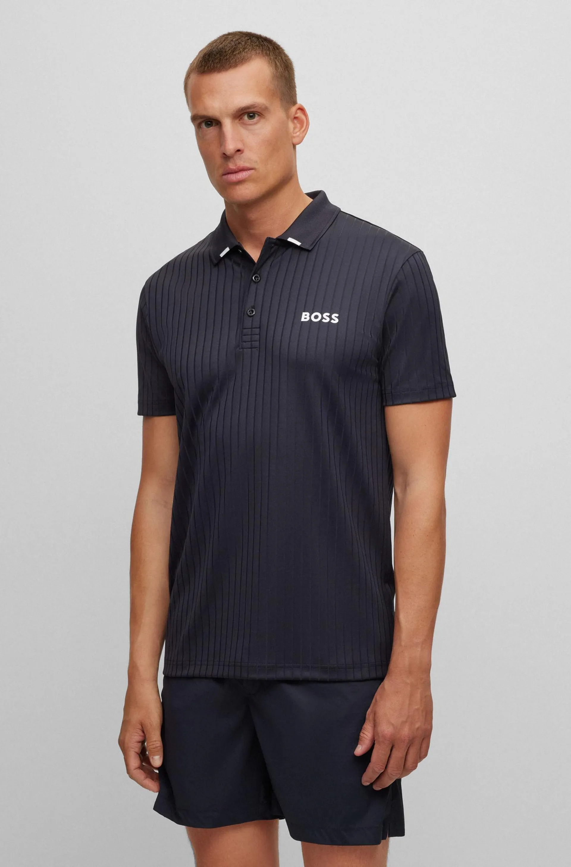 Polo Regular Fit Con Logo Hombre