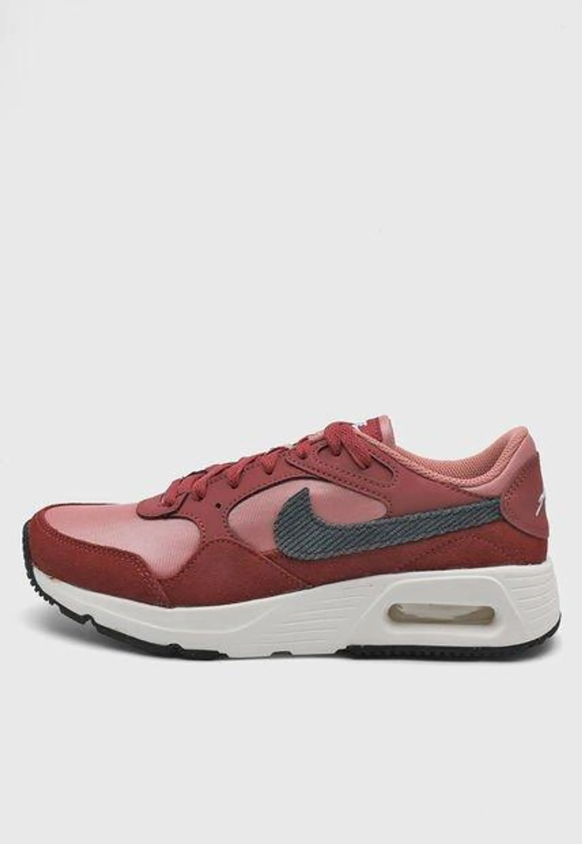 Tenis Lifestyle Borgoña-Verde-Marfil Nike Air Max SC