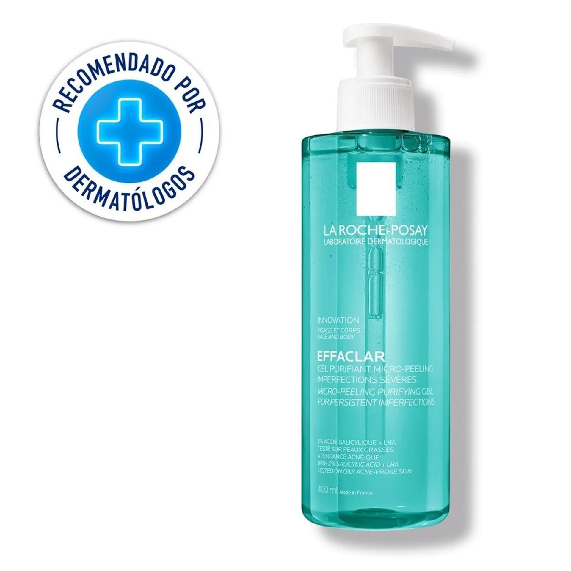 Gel Purificante Micro Exfoliante La Roche Posay Effaclar X 400ml