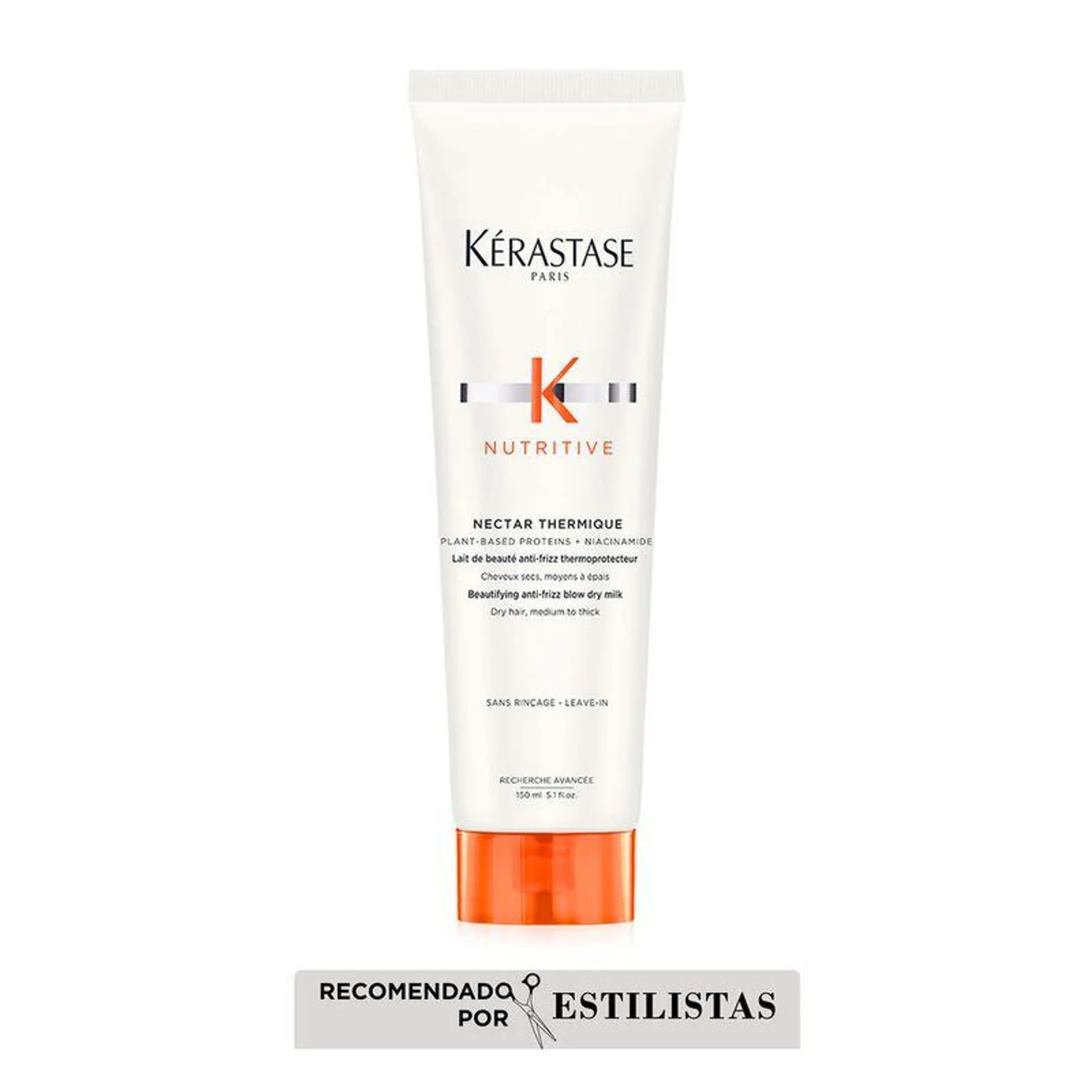 Crema Nutritive Nectar Thermique Antifrizz y Termoprotectora Para Cabello Seco - Kérastase