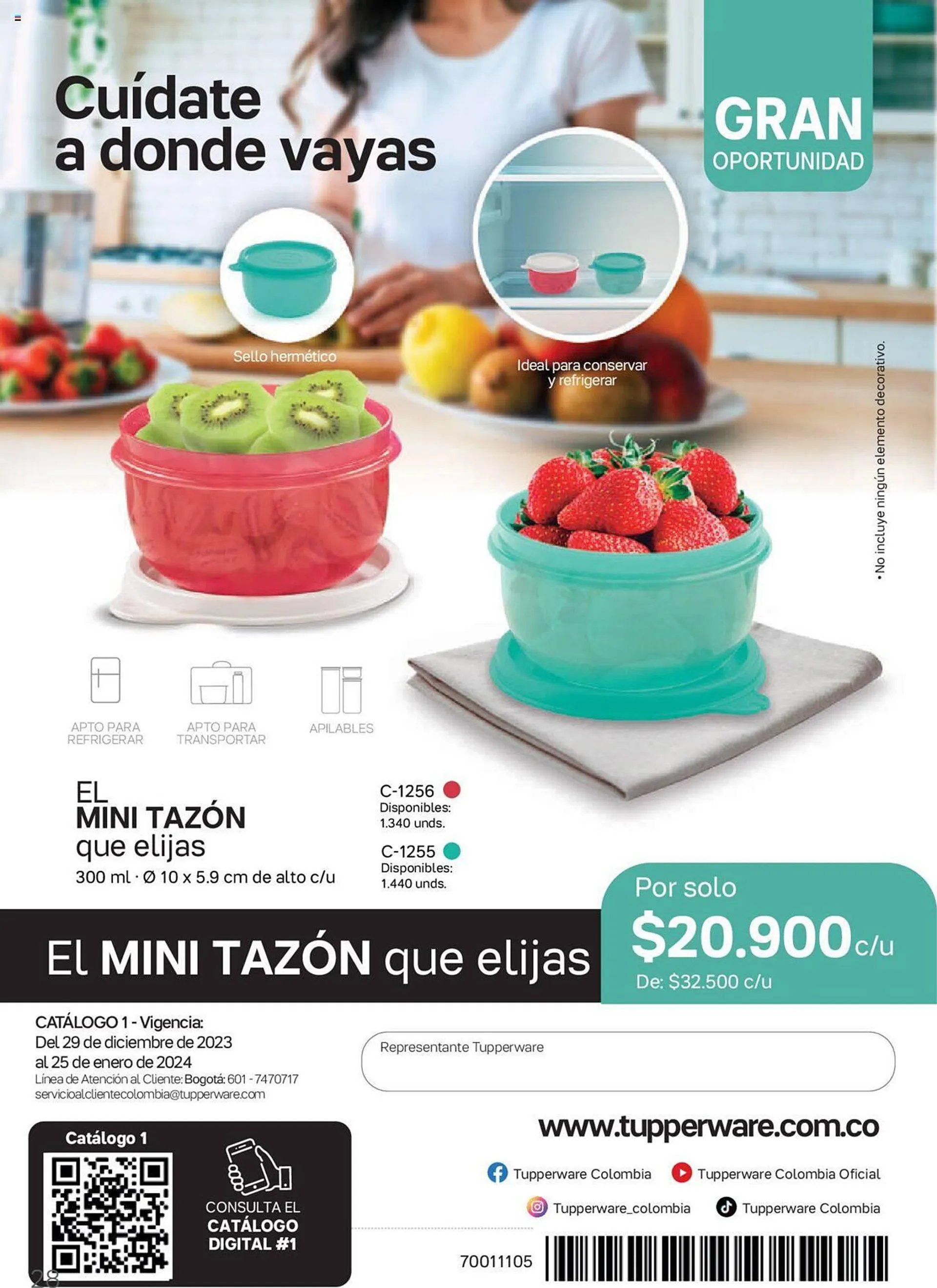 Catalogo de Catálogo Tupperware 29 de diciembre al 25 de enero 2024 - Pag 64