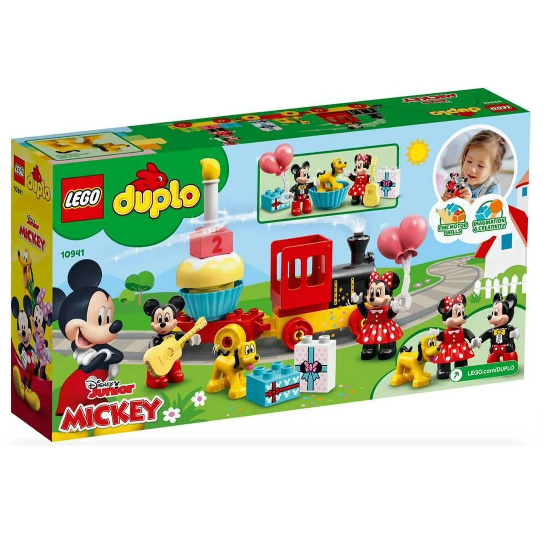 LEGO® Duplo® Tren De Cumpleaños De Mickey Y Minnie