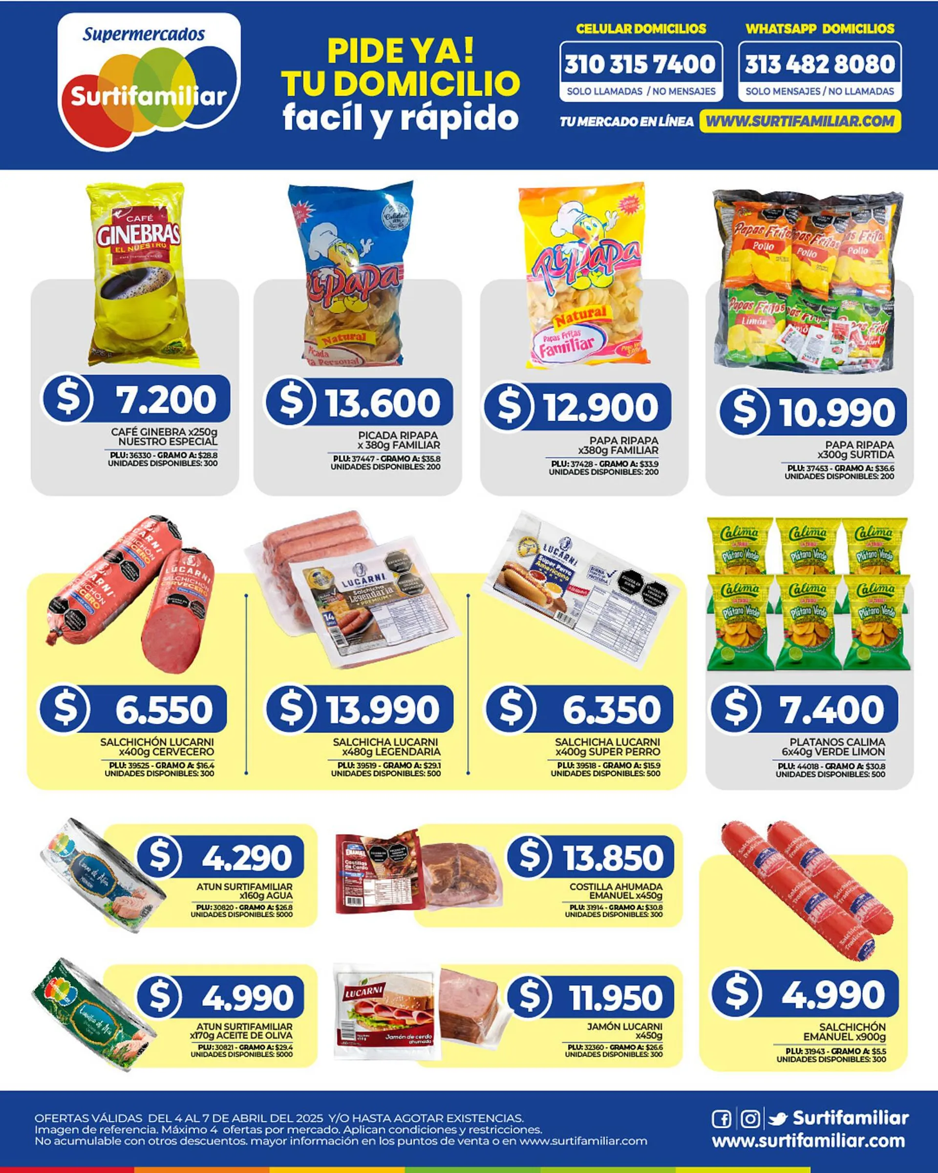 Catalogo de Catálogo Surtifamiliar 3 de abril al 7 de abril 2025 - Pag 5