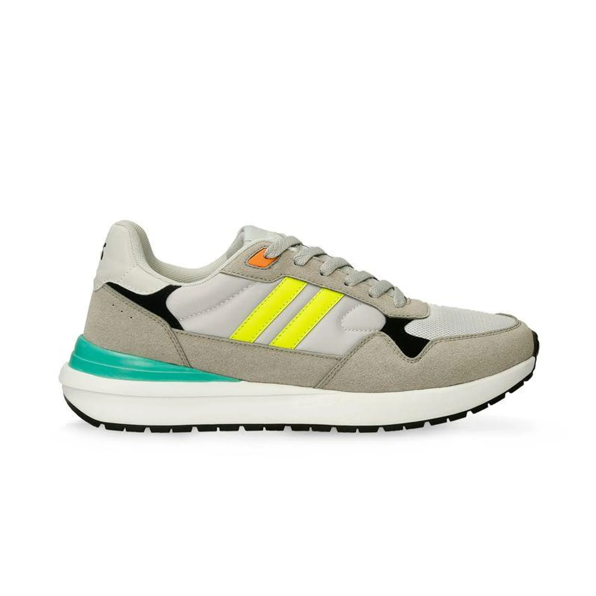 Tenis Casuales Gris North Star Liam Louis Hombre