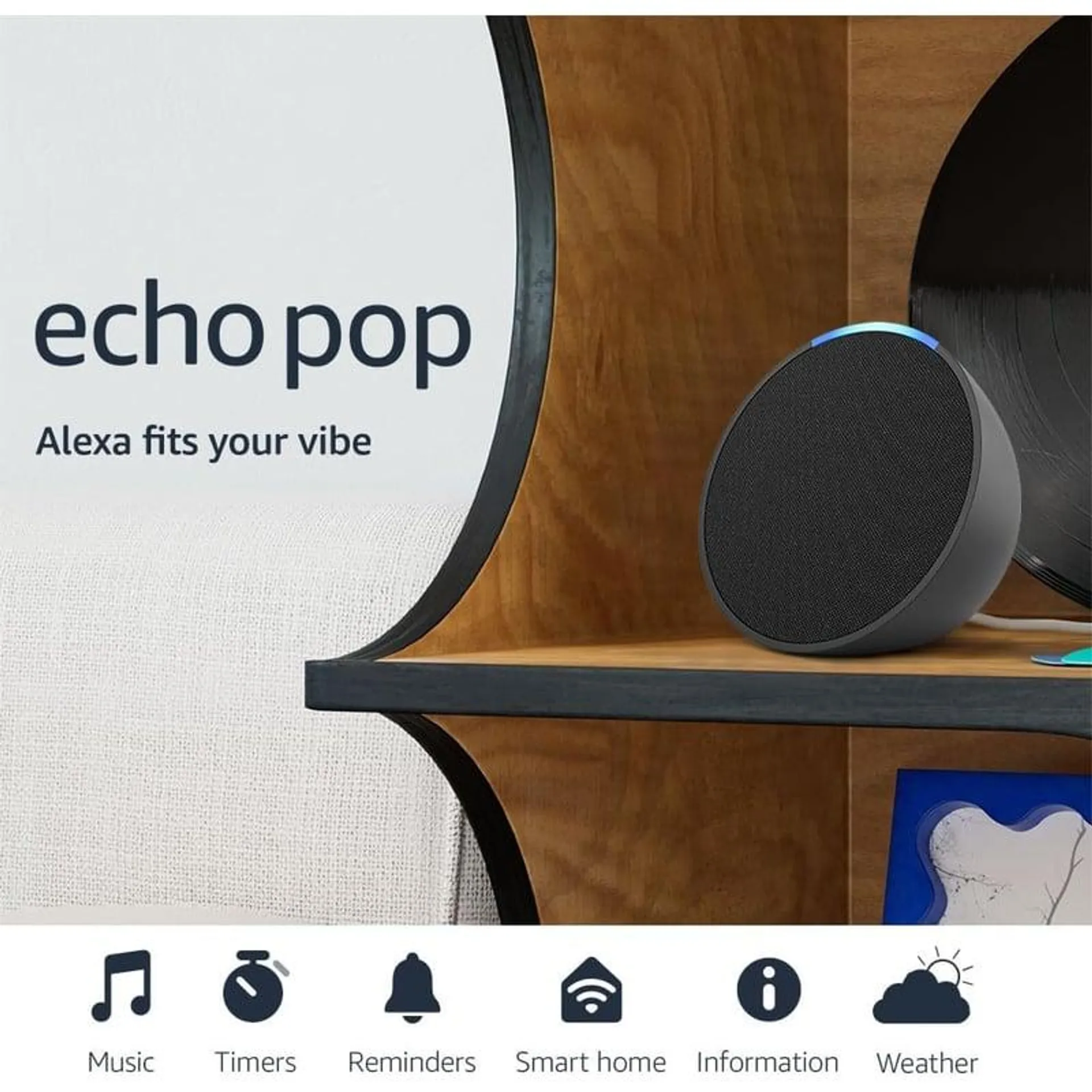 Alexa asistente inteligente Amazon Echo Pop