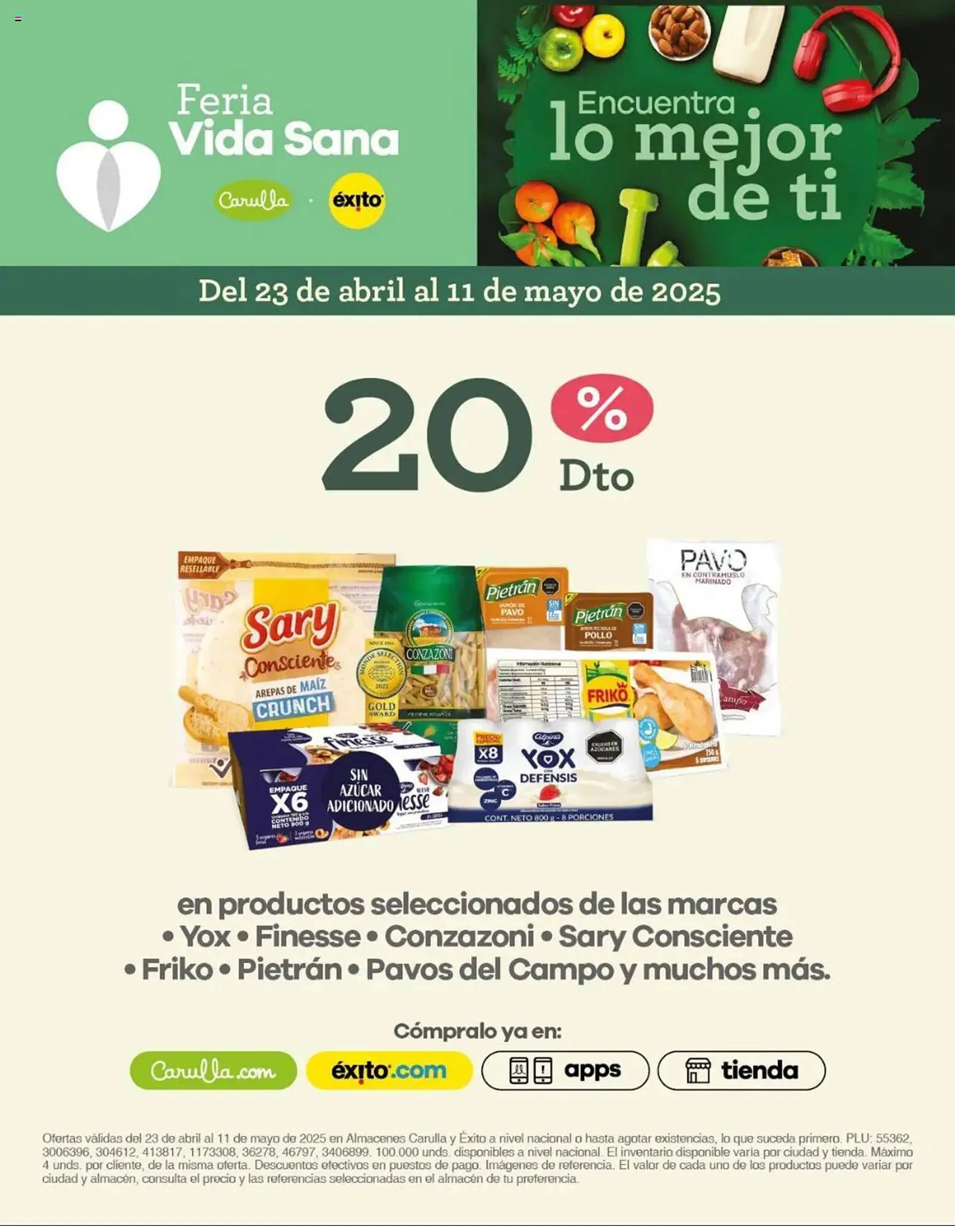 Catalogo de Catálogo Carulla 23 de abril al 11 de mayo 2025 - Pag 2