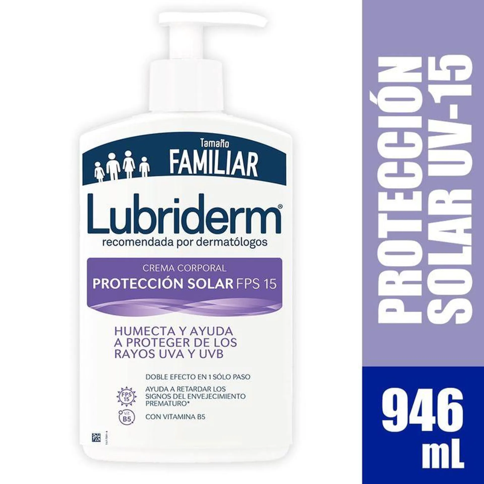 Crema Corporal Lubriderm Fps15 X 946ml