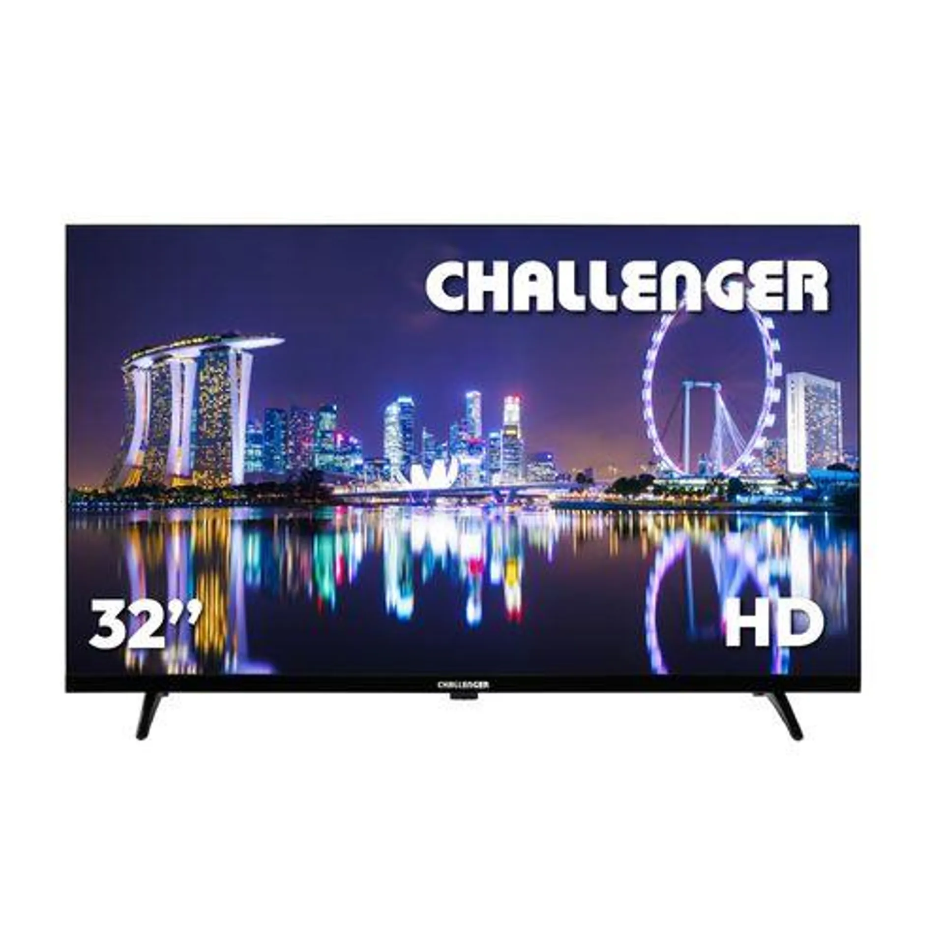 Televisor 32" HD Google TV con Bluetooth, WIFI, Chromecast y Control por voz. Incluye soporte de pared - LED 32KG84 BT T2