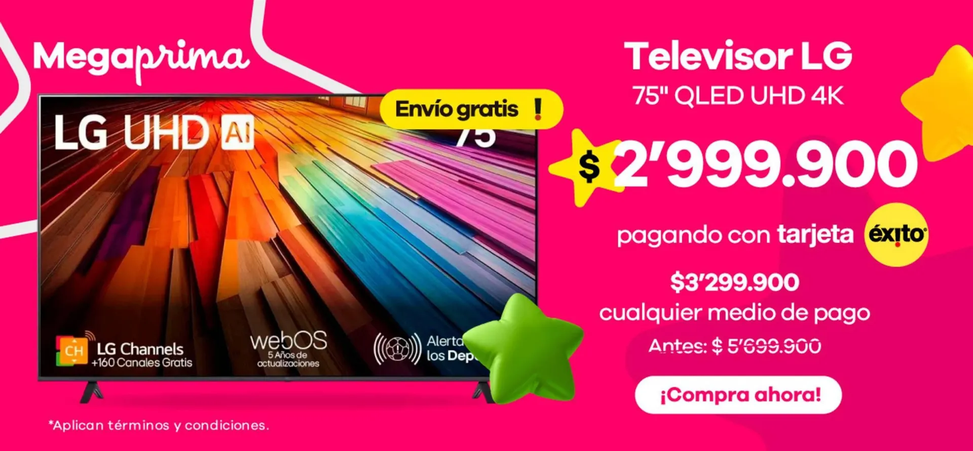 Catalogo de Catálogo Éxito 3 de julio al 10 de julio 2025 - Pag 1