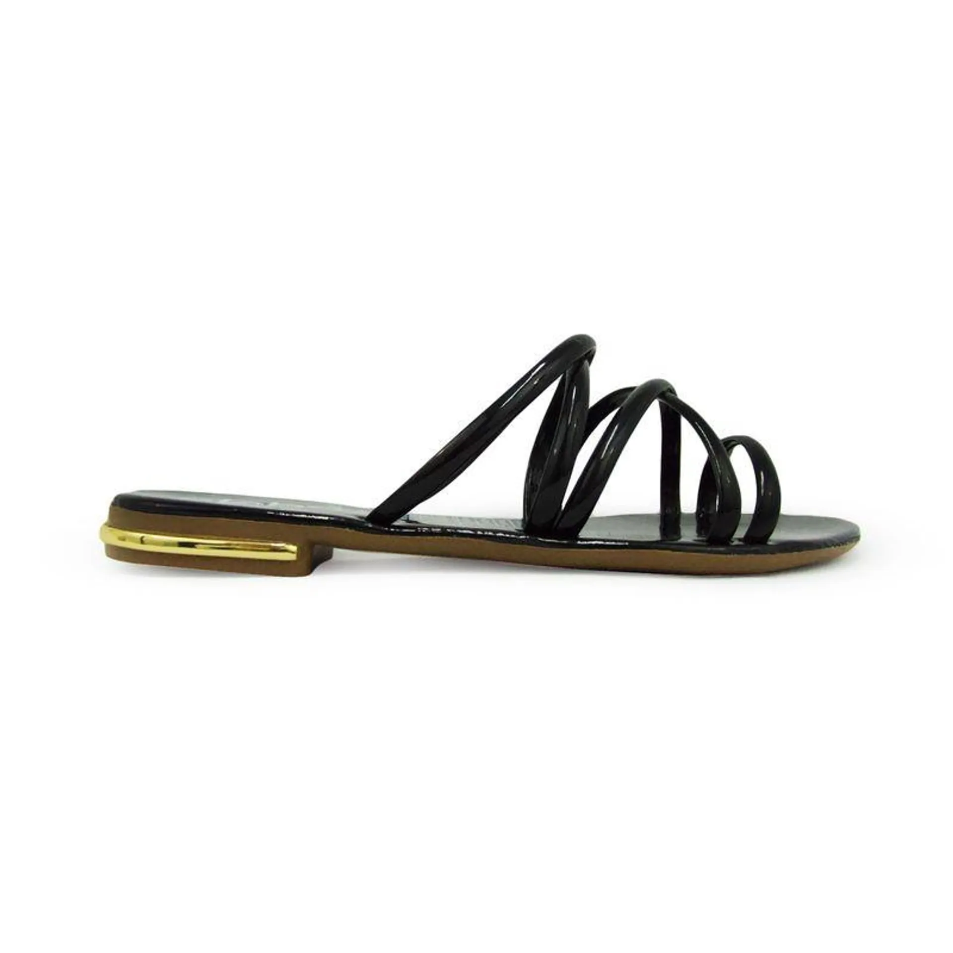 SANDALIAS NEGRO ALOHA MUJER