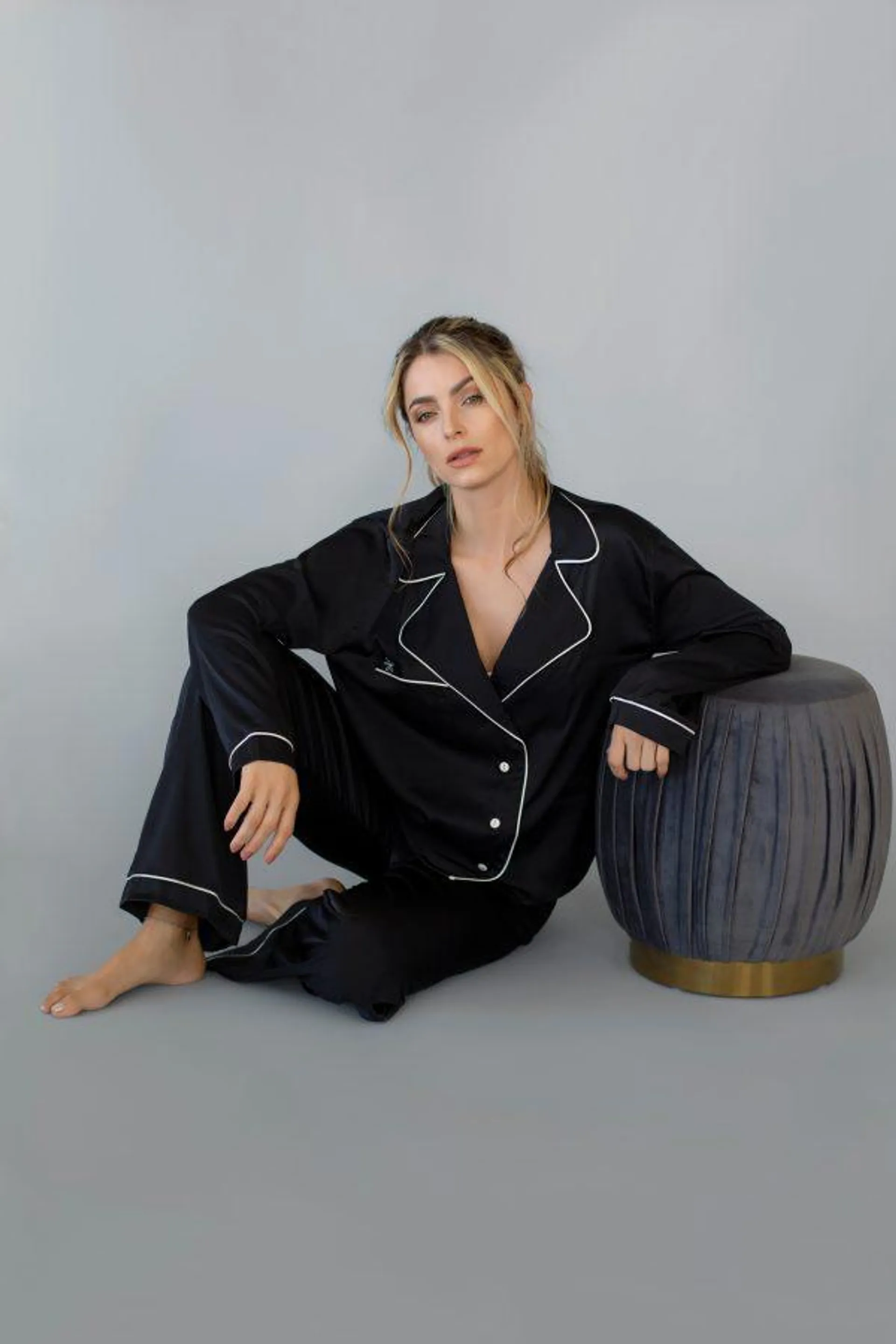 Pijama Pantalón Negro