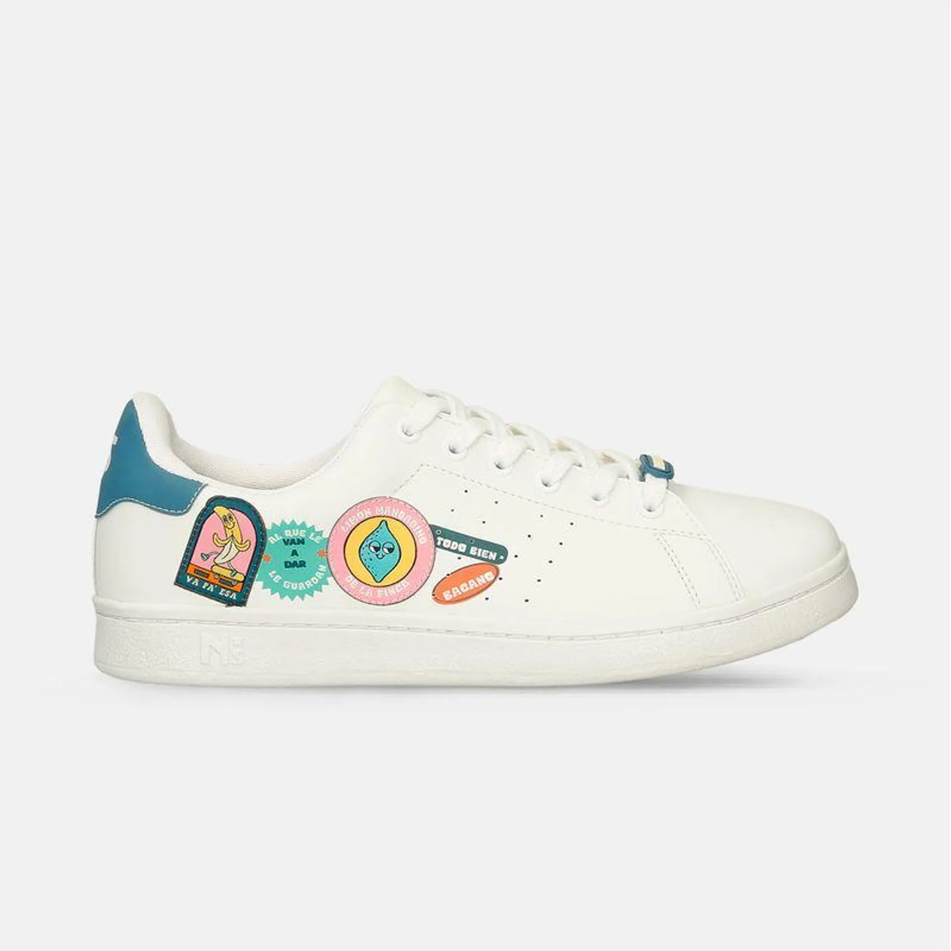 Tenis Casuales Blanco North Star Parce Retrostar Hombre