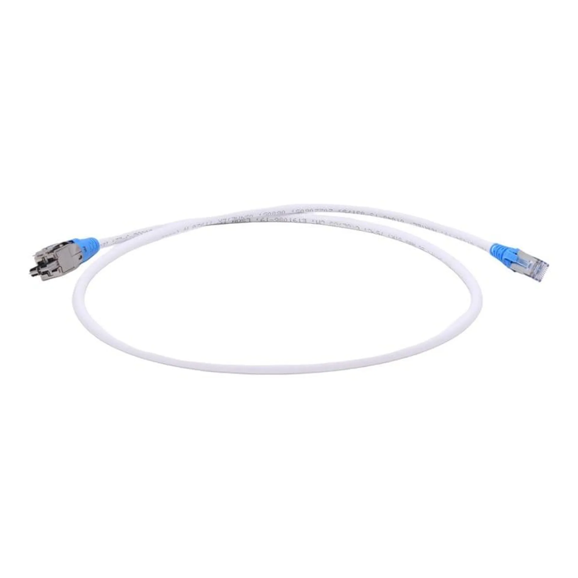 Patch Cord F/UTP Siemon T4a-s02m-b06l Marfil Bota Azul 2 m