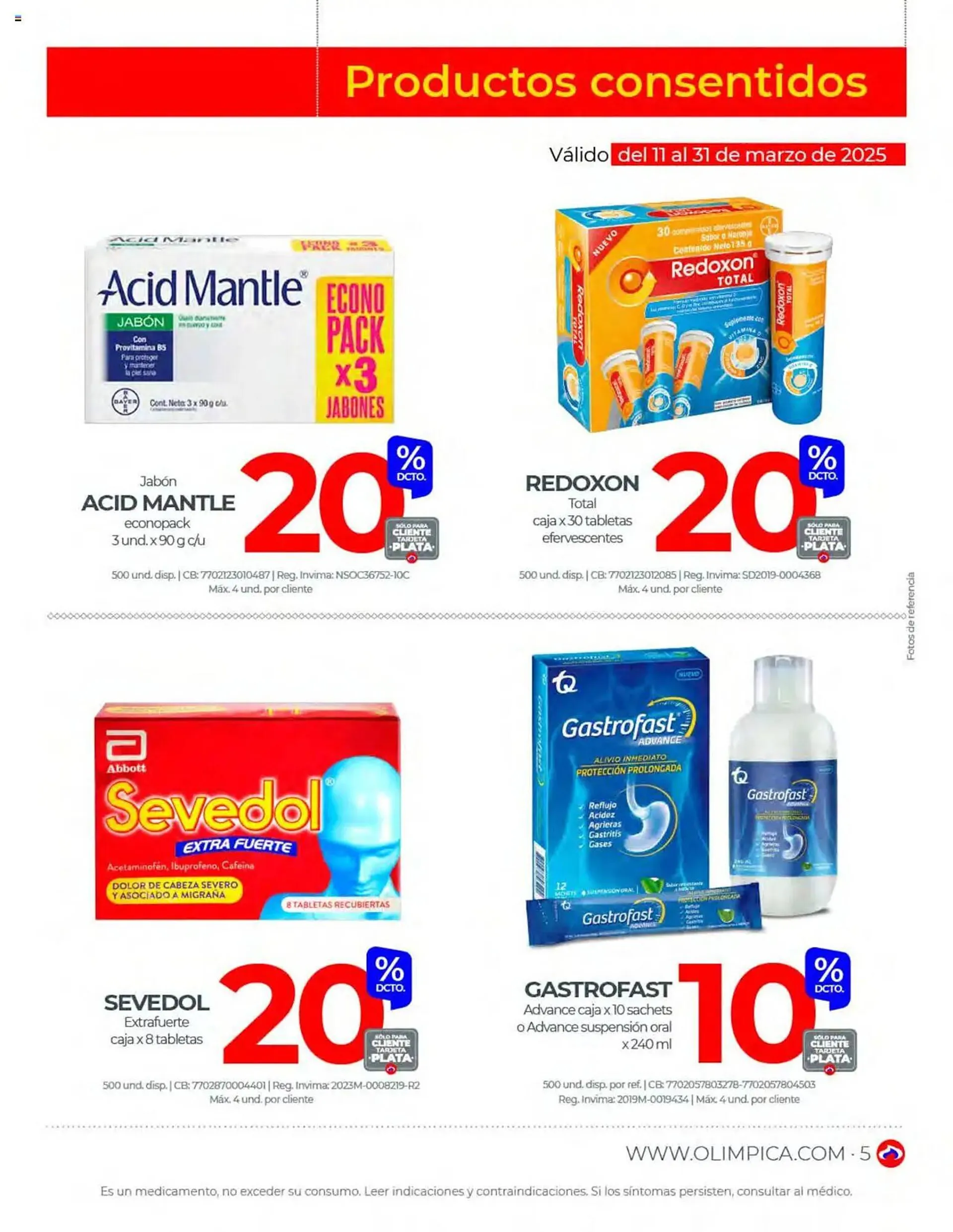 Catalogo de Catálogo Olímpica 1 de marzo al 31 de marzo 2025 - Pag 5