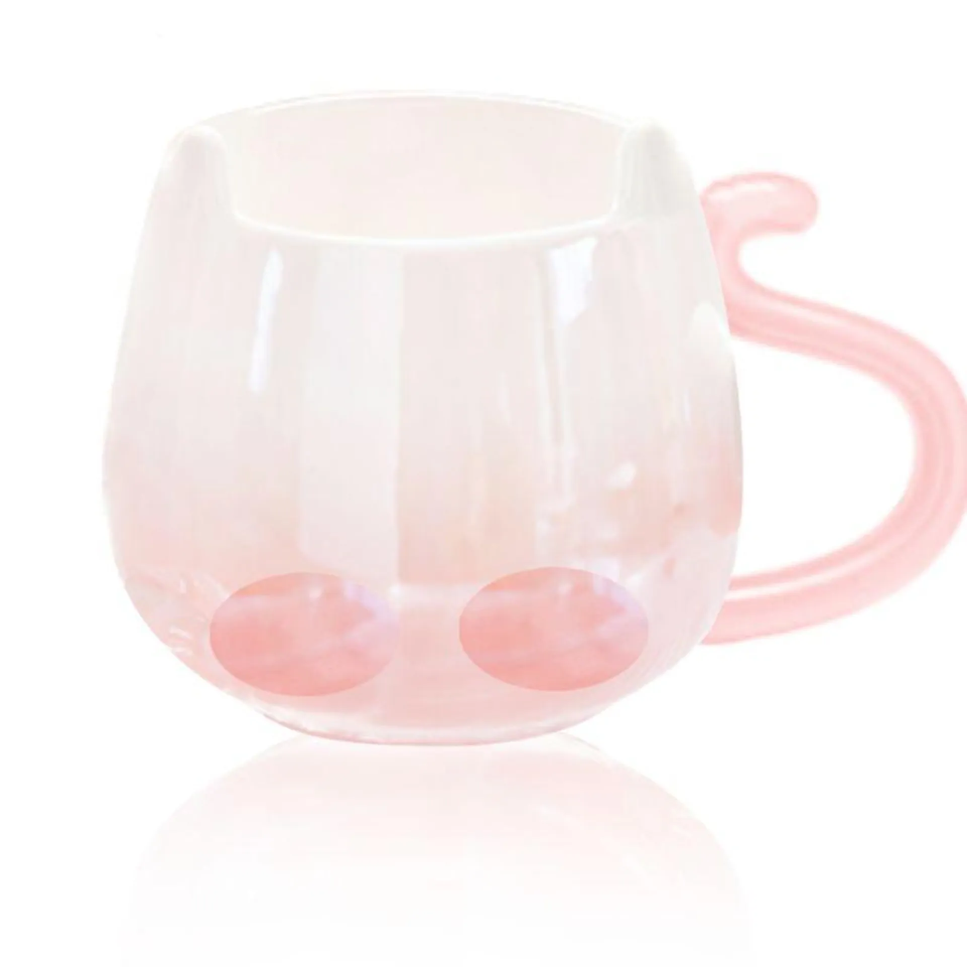 Taza Ceramica con Asa Cola de Gato Serie Paw Paw 420Ml