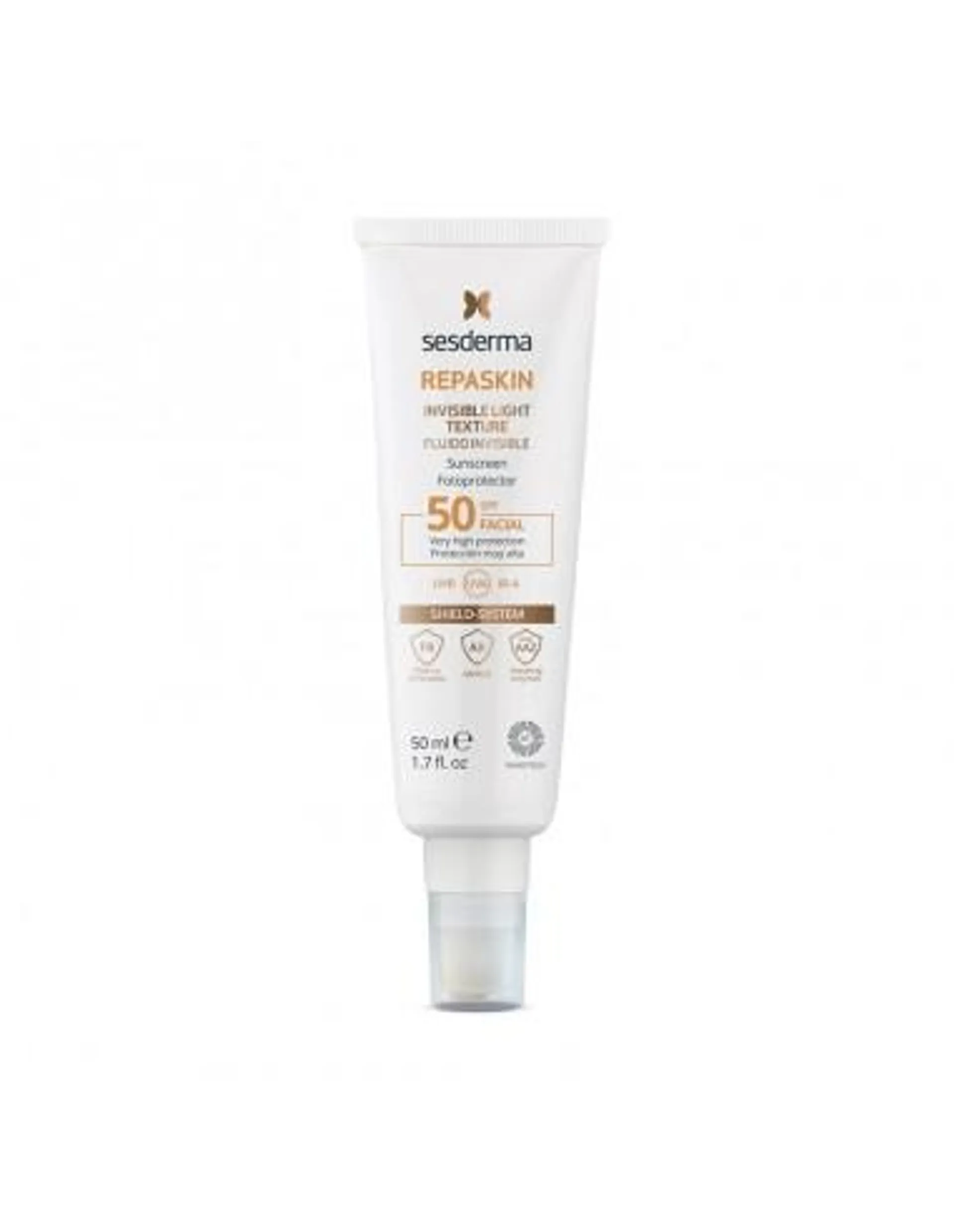 PROTECTOR REPASKIN FLUIDO INVISIBLE SPF50+ X50ML