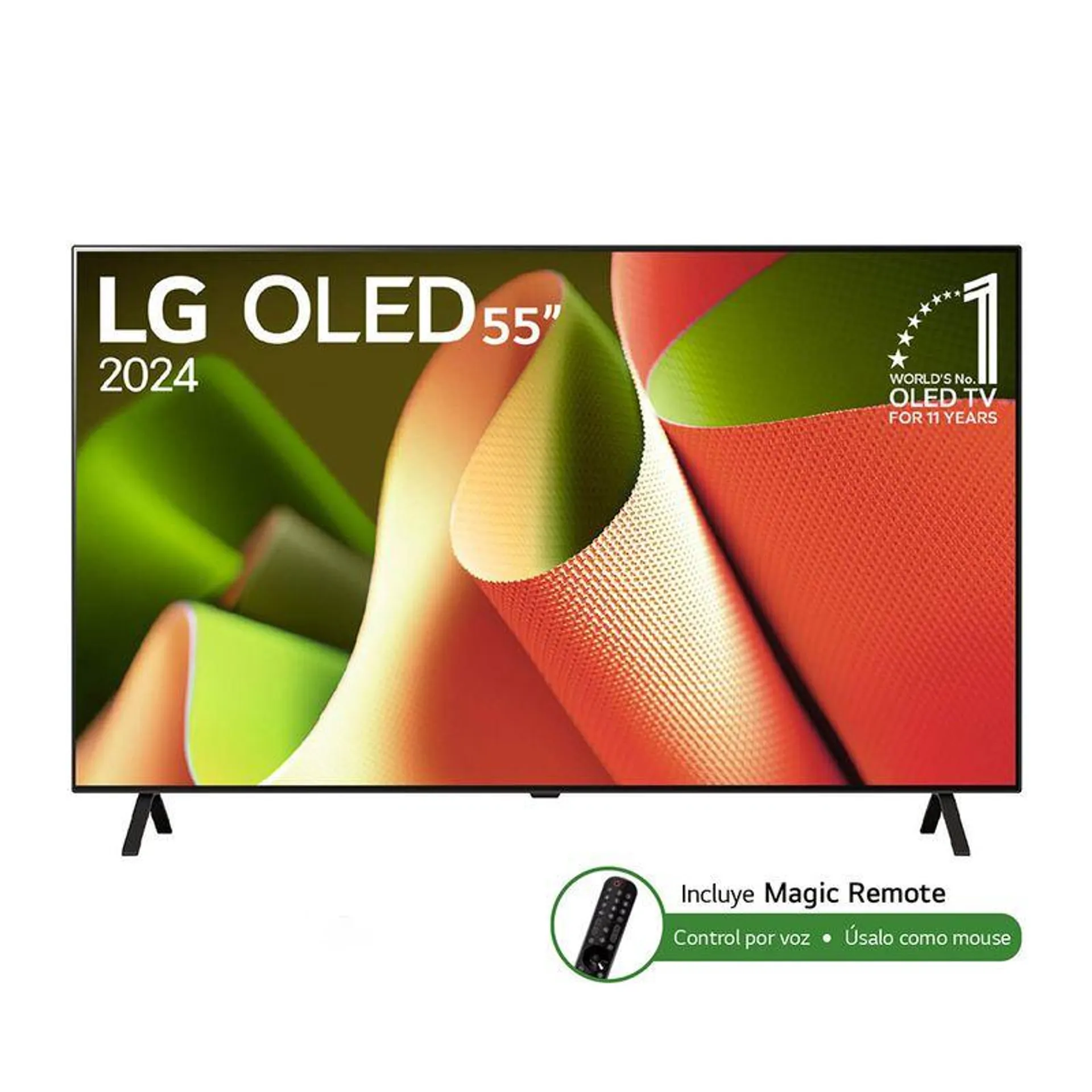 Televisor LG 55" OLED UHD 4K Smart Tv WebOS 24 OLED55B4PSA