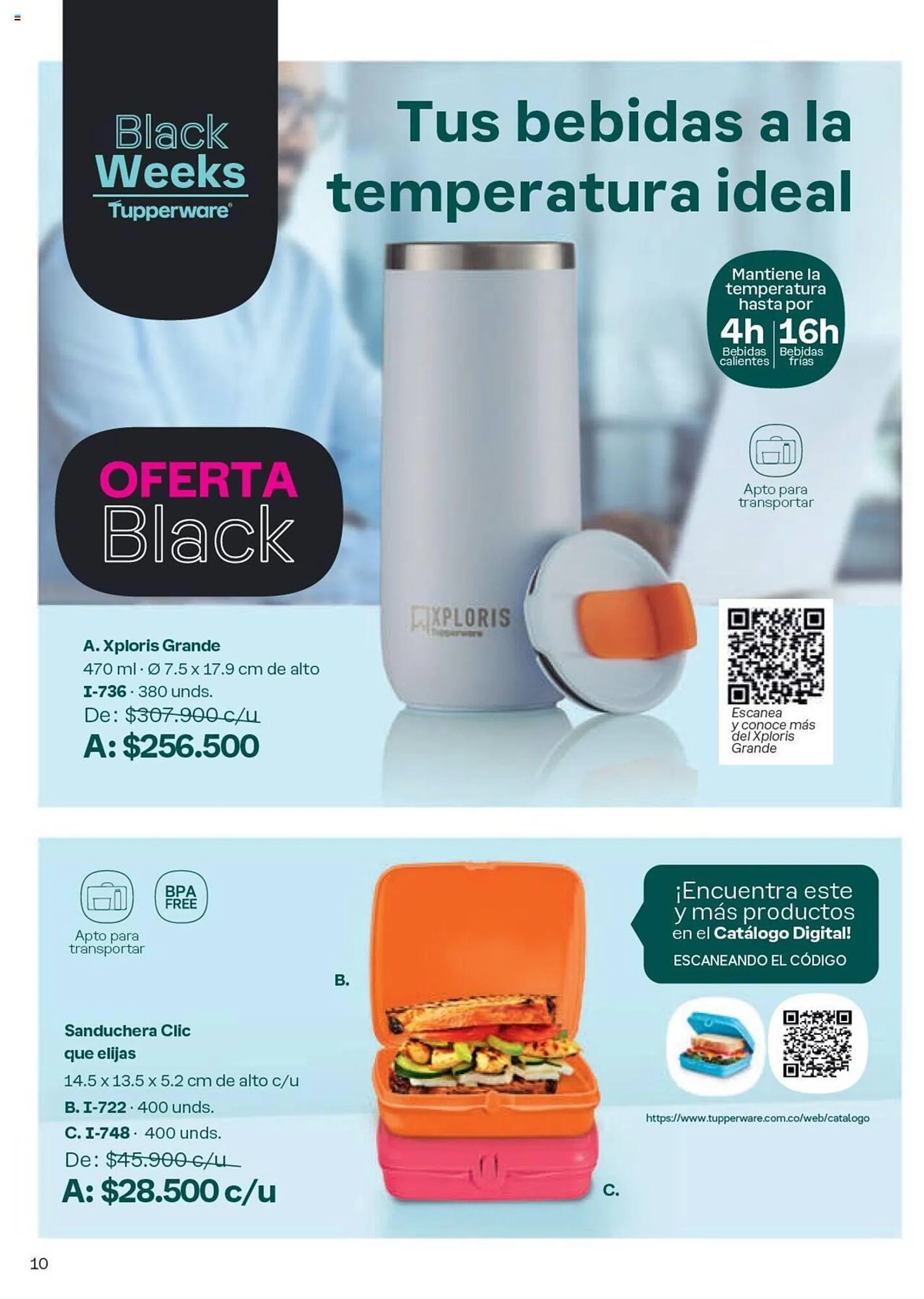 Catalogo de Catálogo Tupperware 4 de octubre al 31 de octubre 2024 - Pag 10