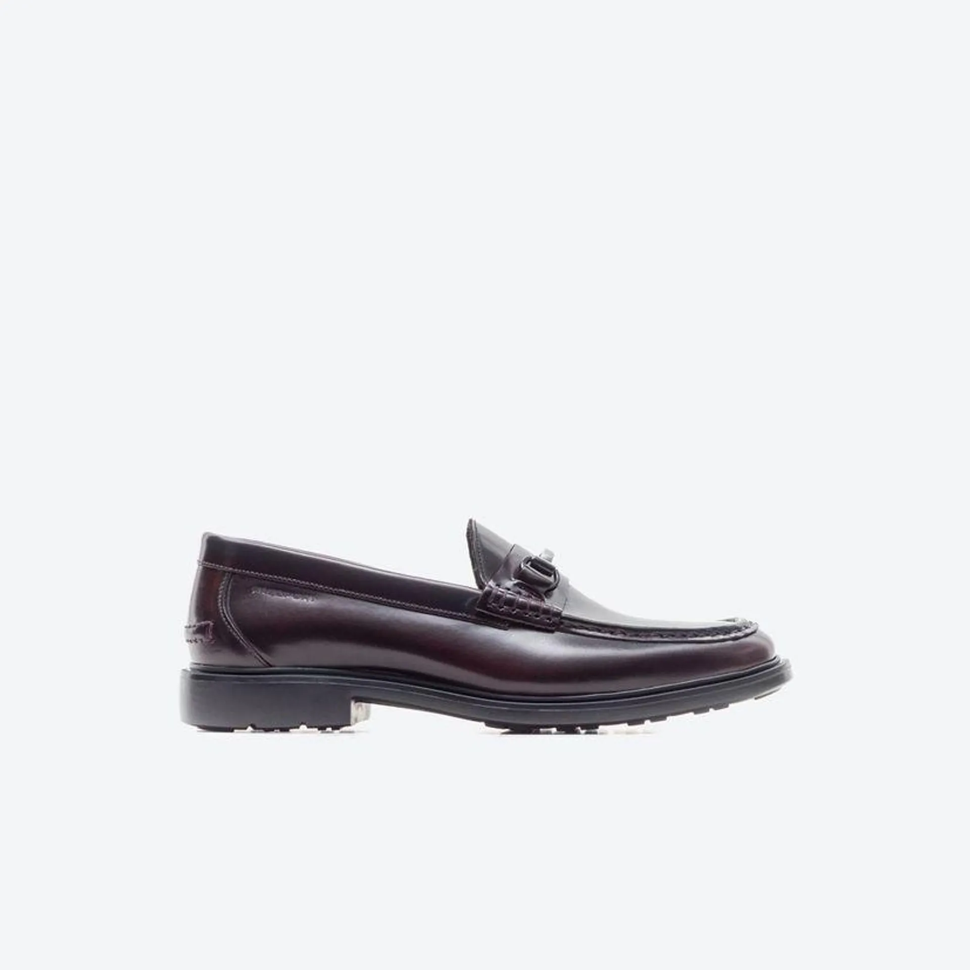 The Re-engineered "9to5" Loafer Mocasín Casual Hombre Freeport Zna2 Vino Tinto