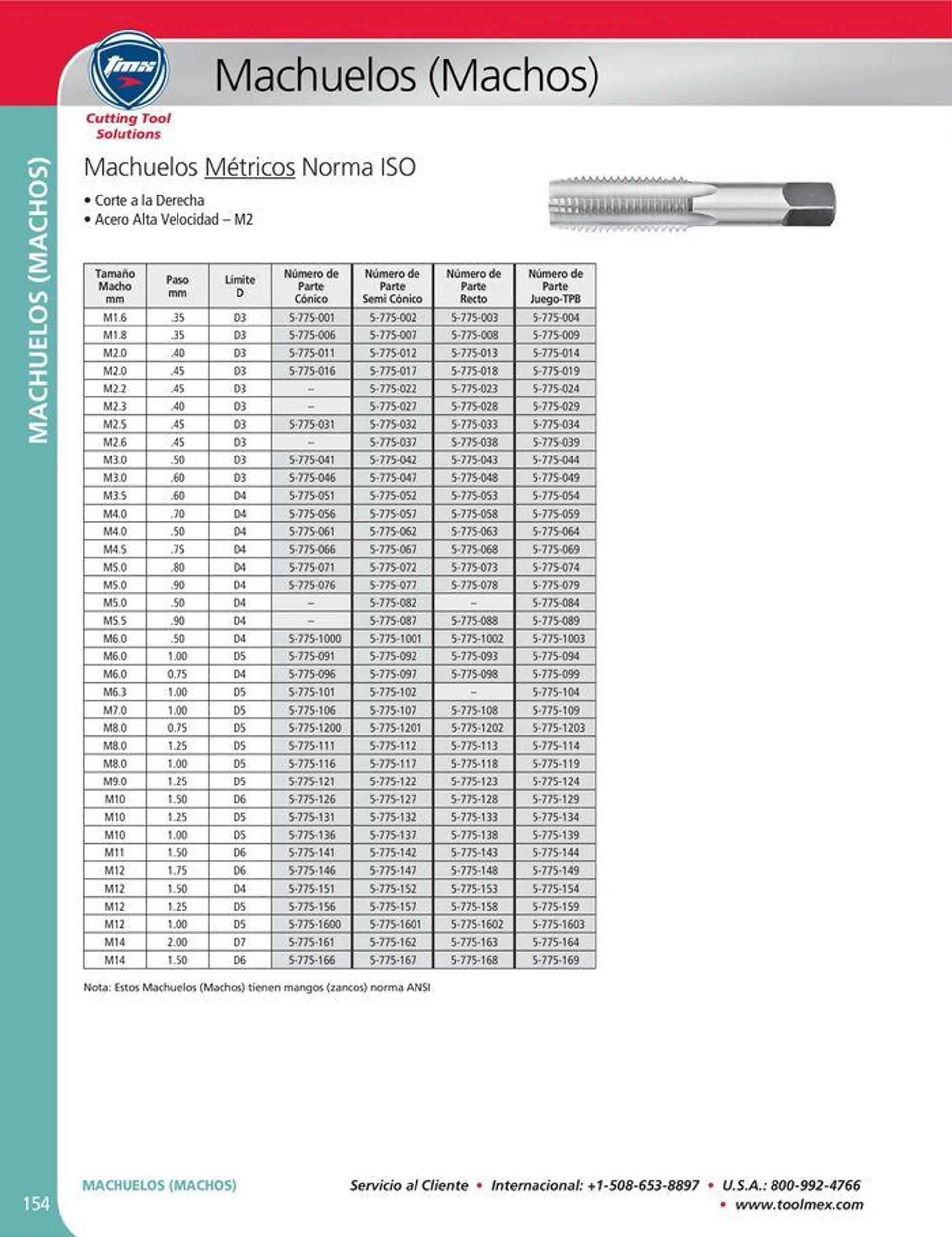 Catalogo de Cutting tool solution 15 de enero al 31 de diciembre 2024 - Pag 154