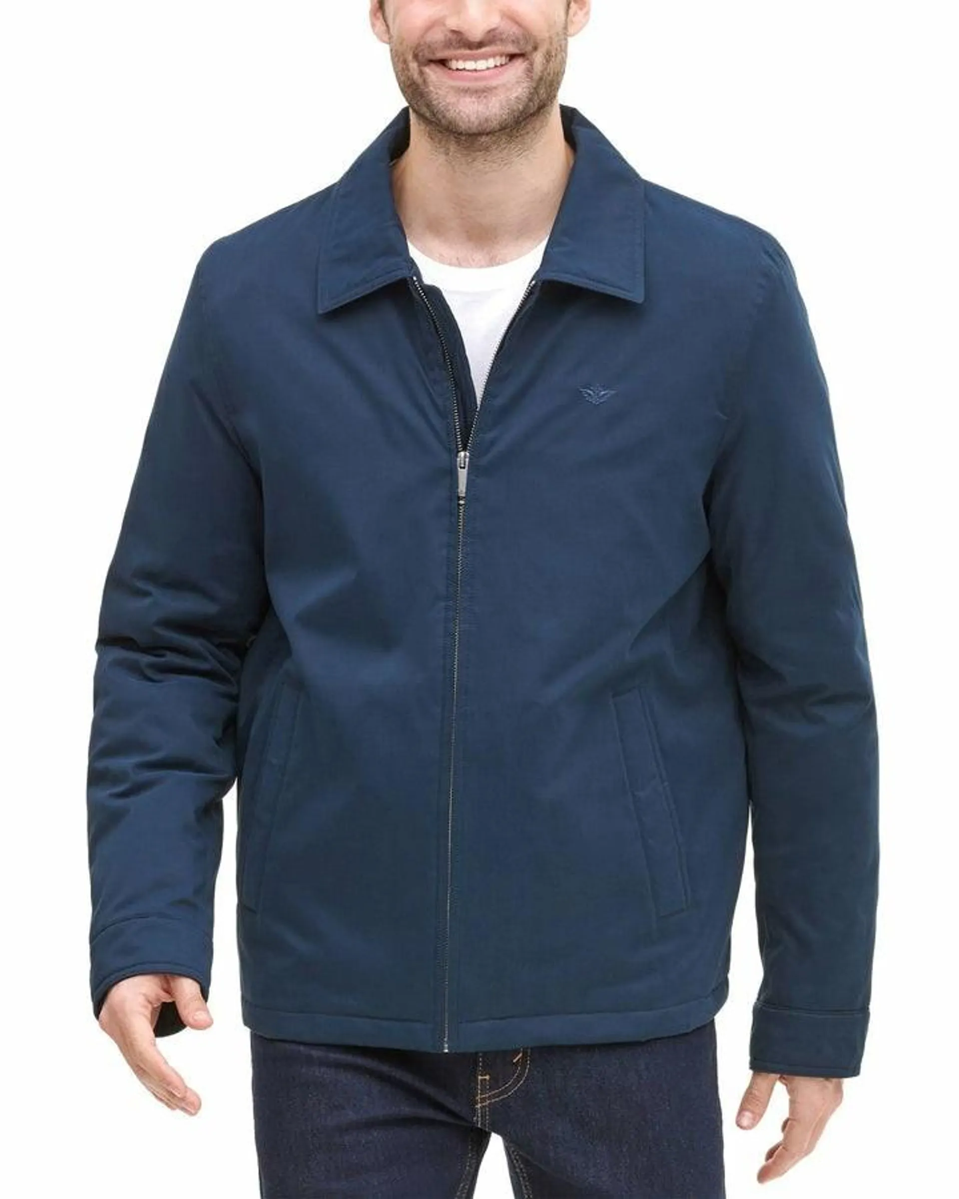 Chaquetas Dockers Microtwill Golf Jacket Hombre Azules | EUMYX4210