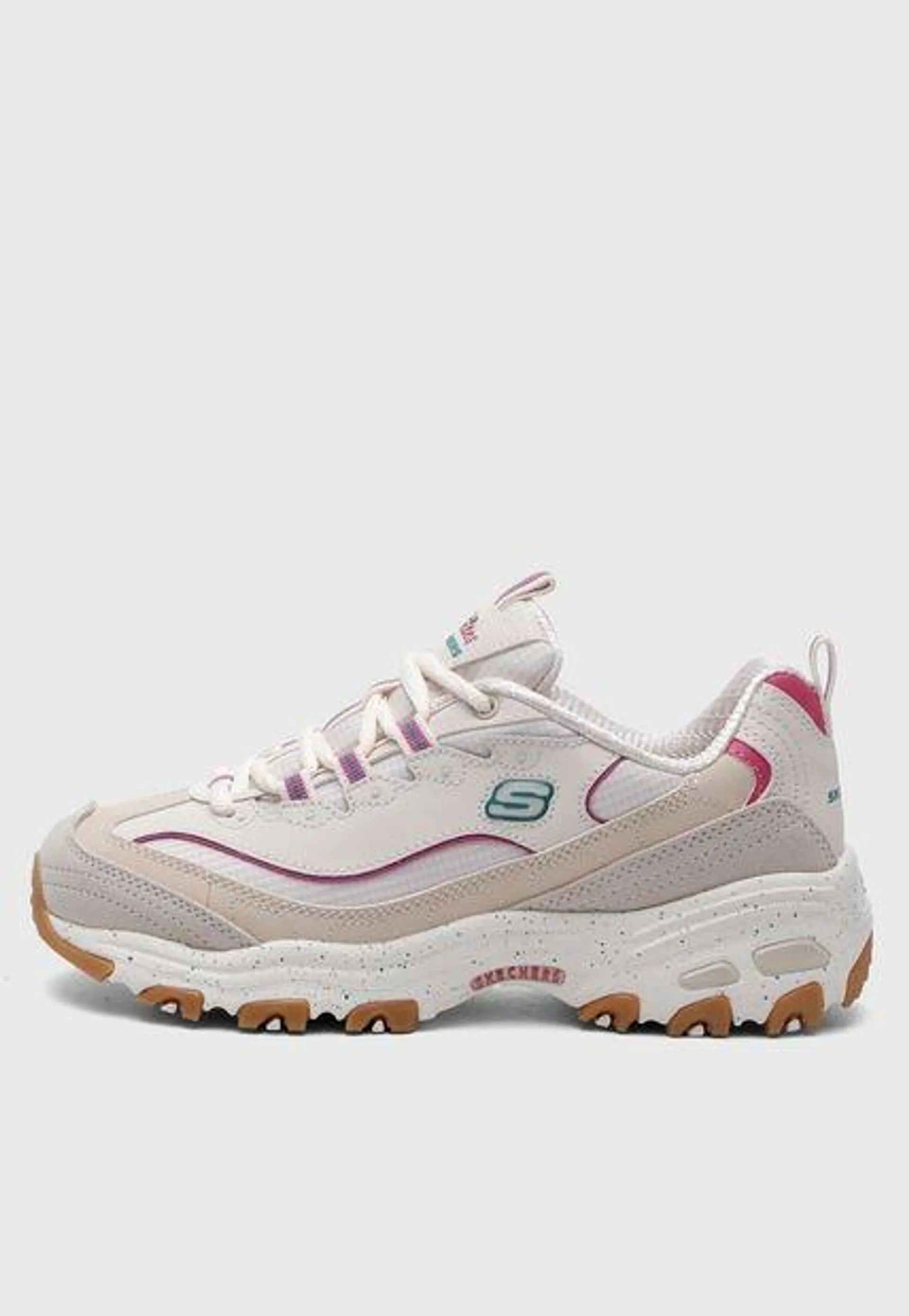 Tenis Outdoor Rosa-Beige-Fucsia Skechers D'lites - Bold Views