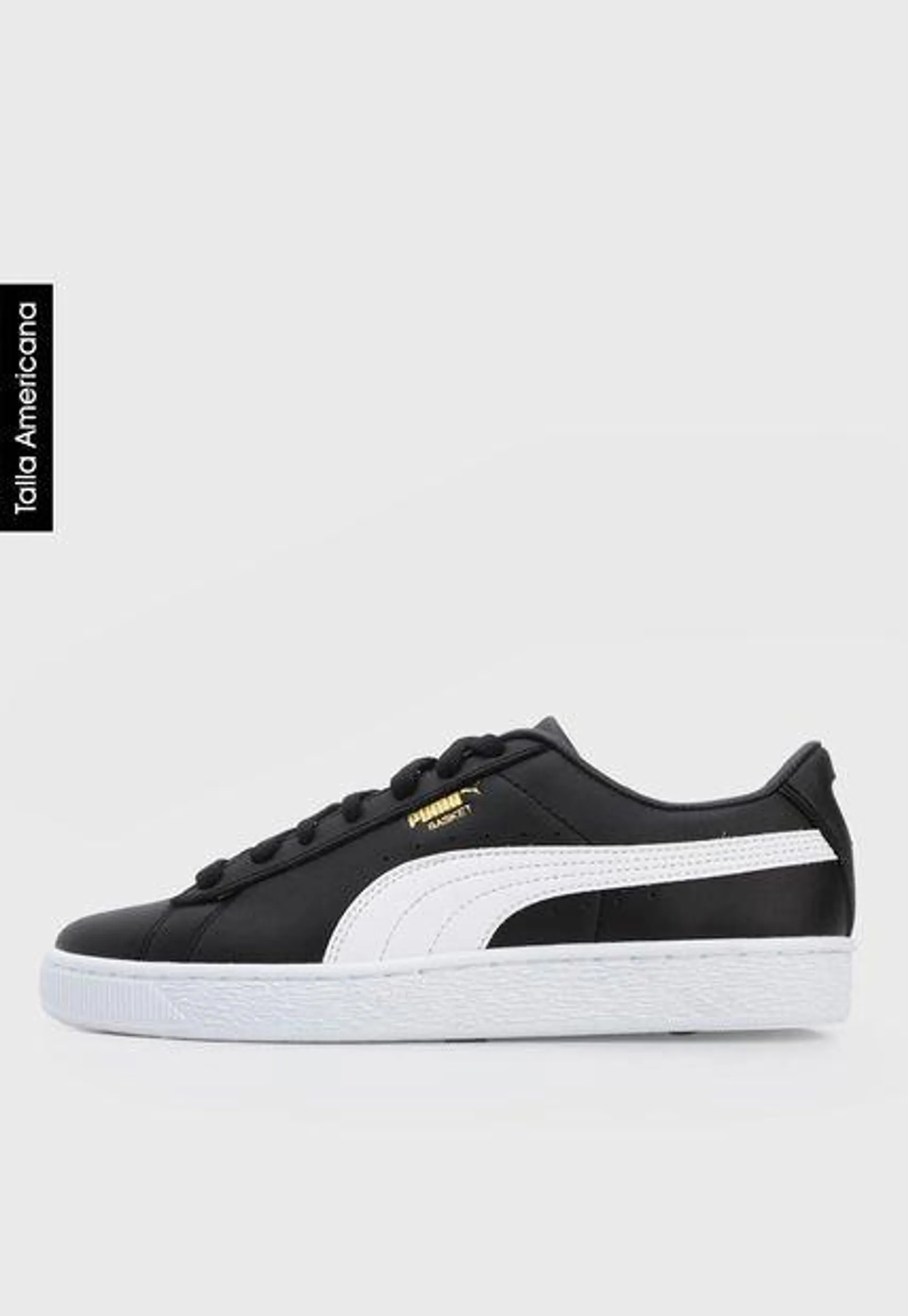 Tenis Lifestyle Negro-Blanco Puma Basket Classic XXI