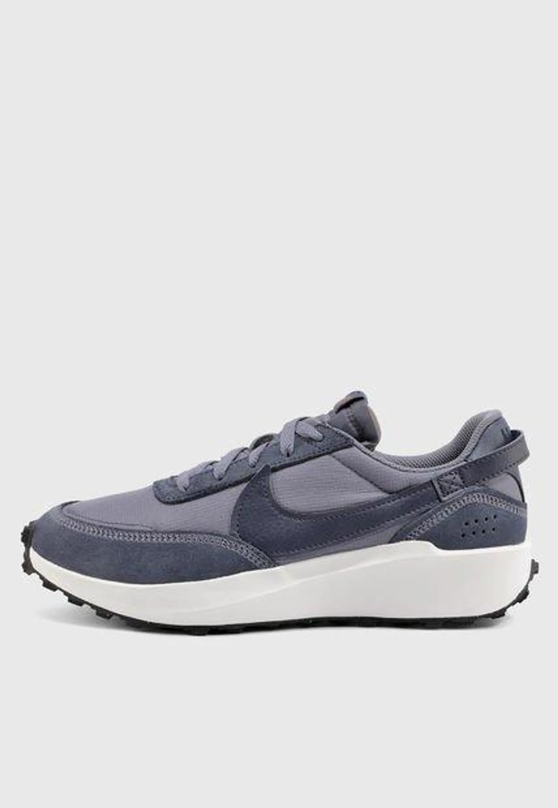 Tenis Lifestyle Azul Navy-Blanco Nike Waffle Debut SE