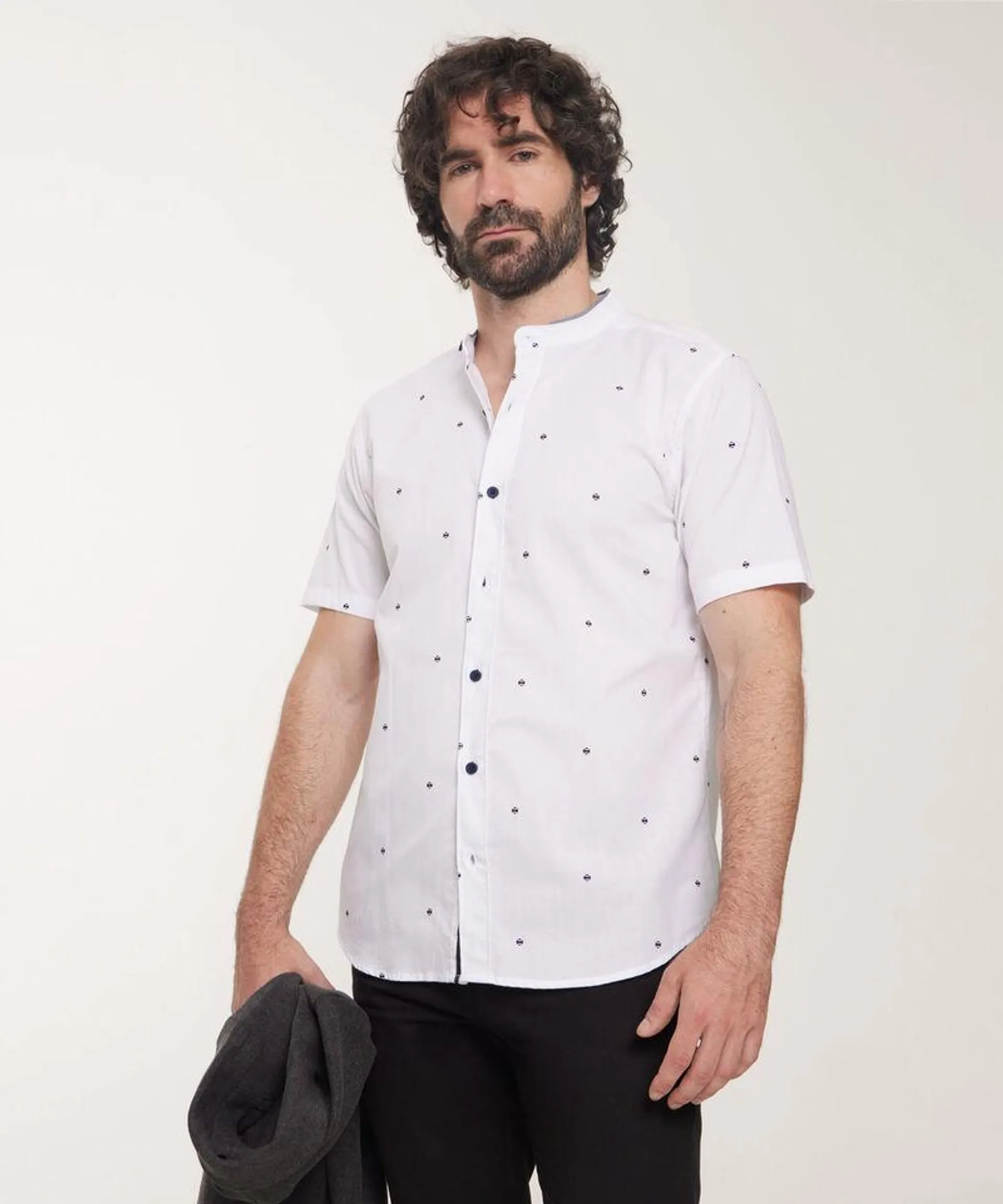 Camisa Manga Corta Estampada