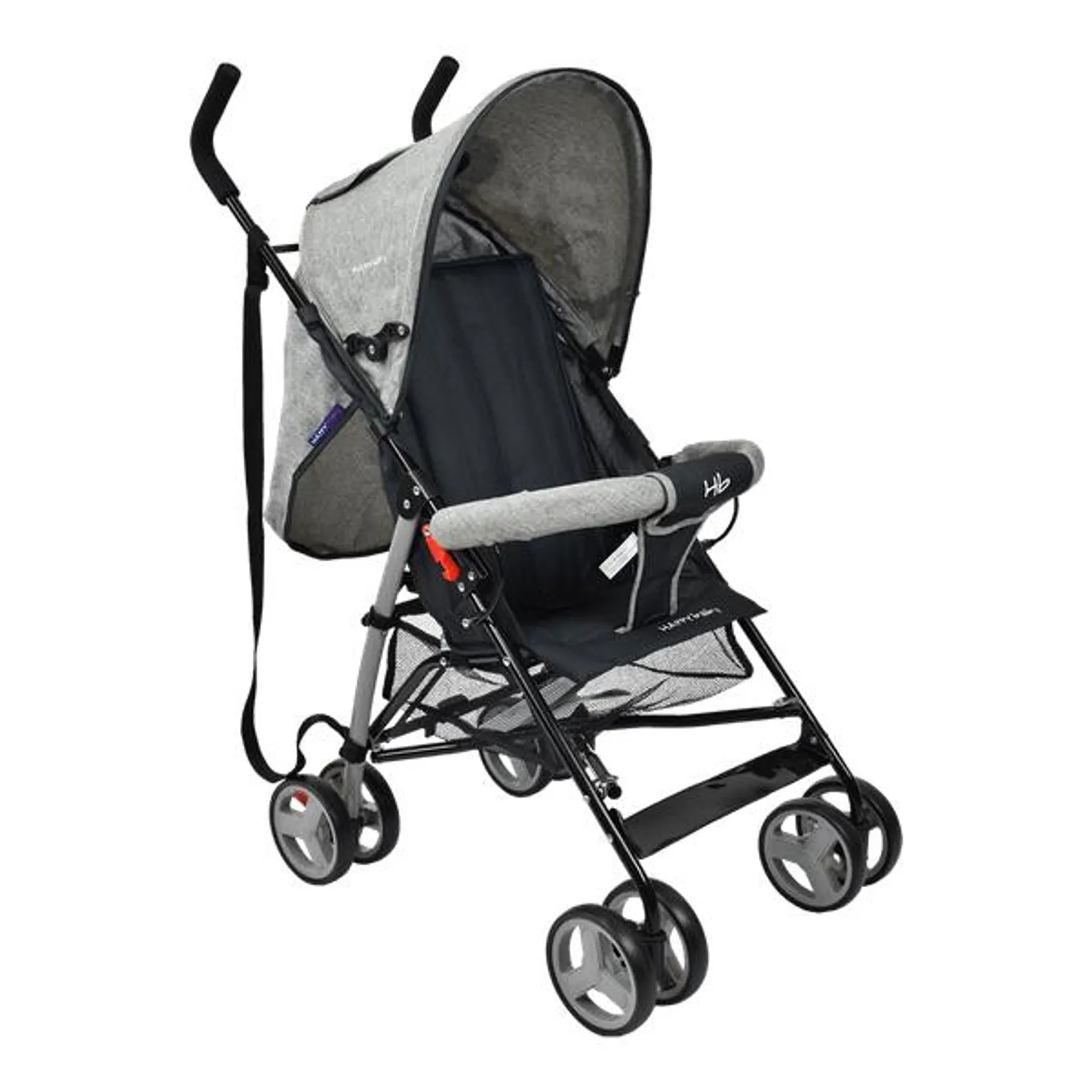 Coche Paseador para Bebé Future Gris - Happy Baby