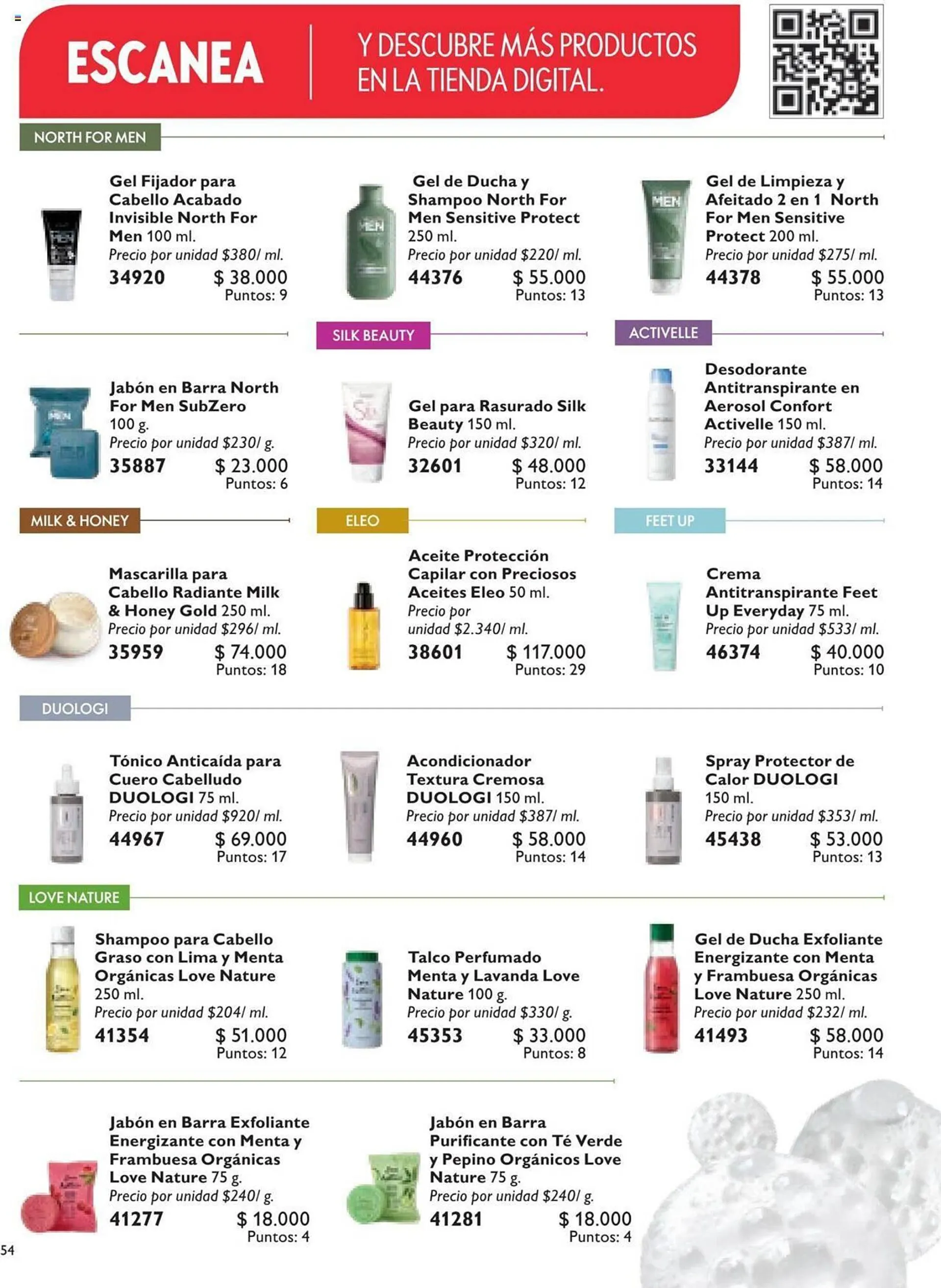 Catalogo de Catálogo Oriflame 19 de octubre al 8 de noviembre 2024 - Pag 54