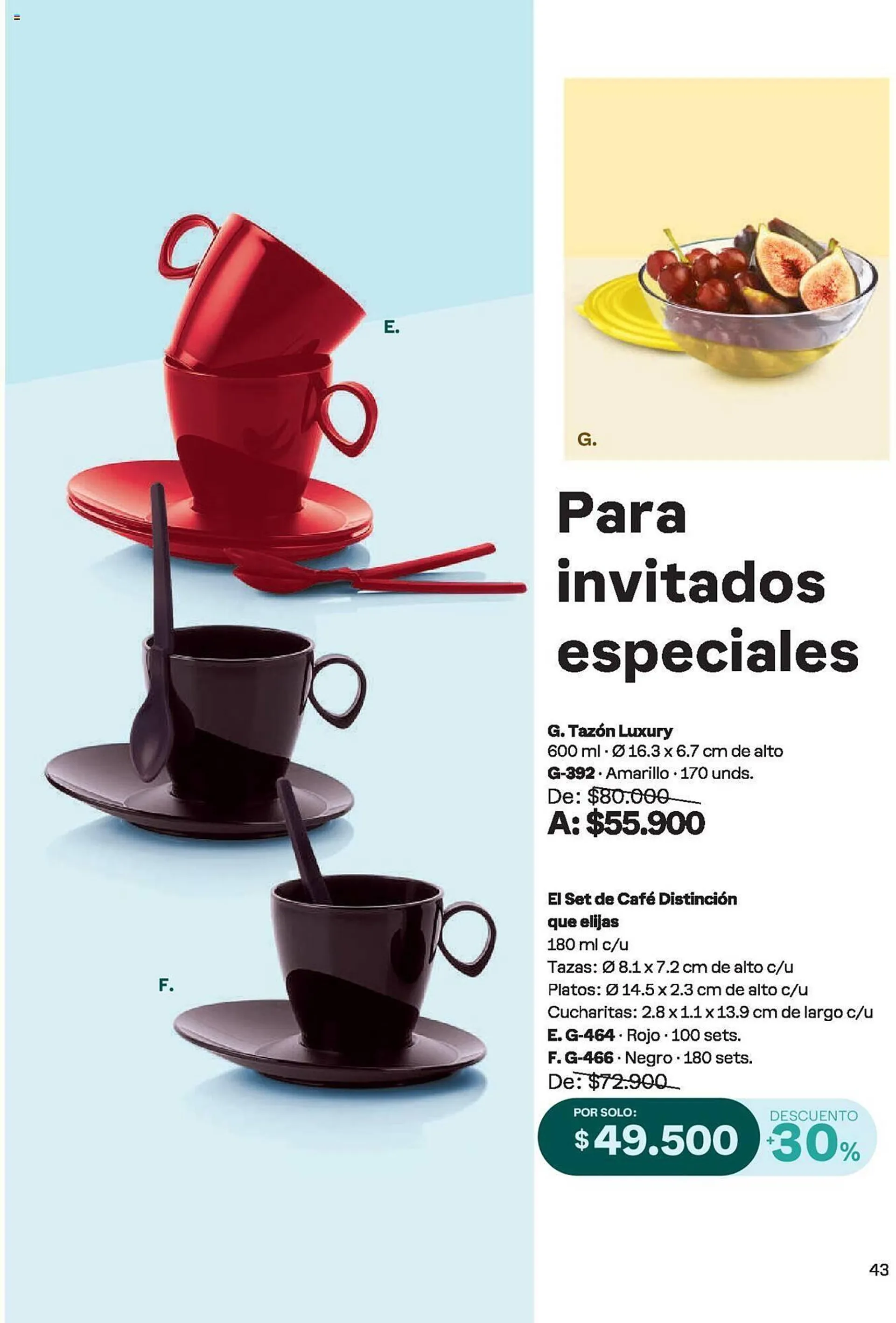 Catalogo de Catálogo Tupperware 14 de junio al 11 de julio 2024 - Pag 43