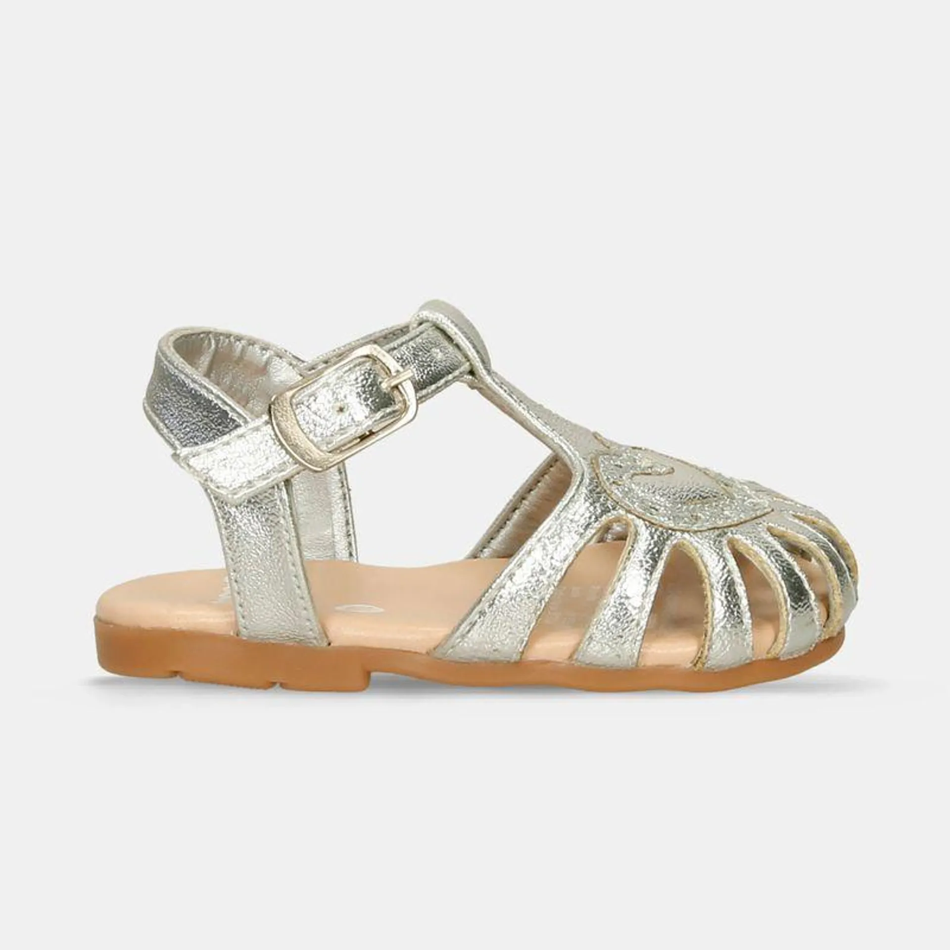 Sandalias Gris Bubblegummers Rosalinda Niña