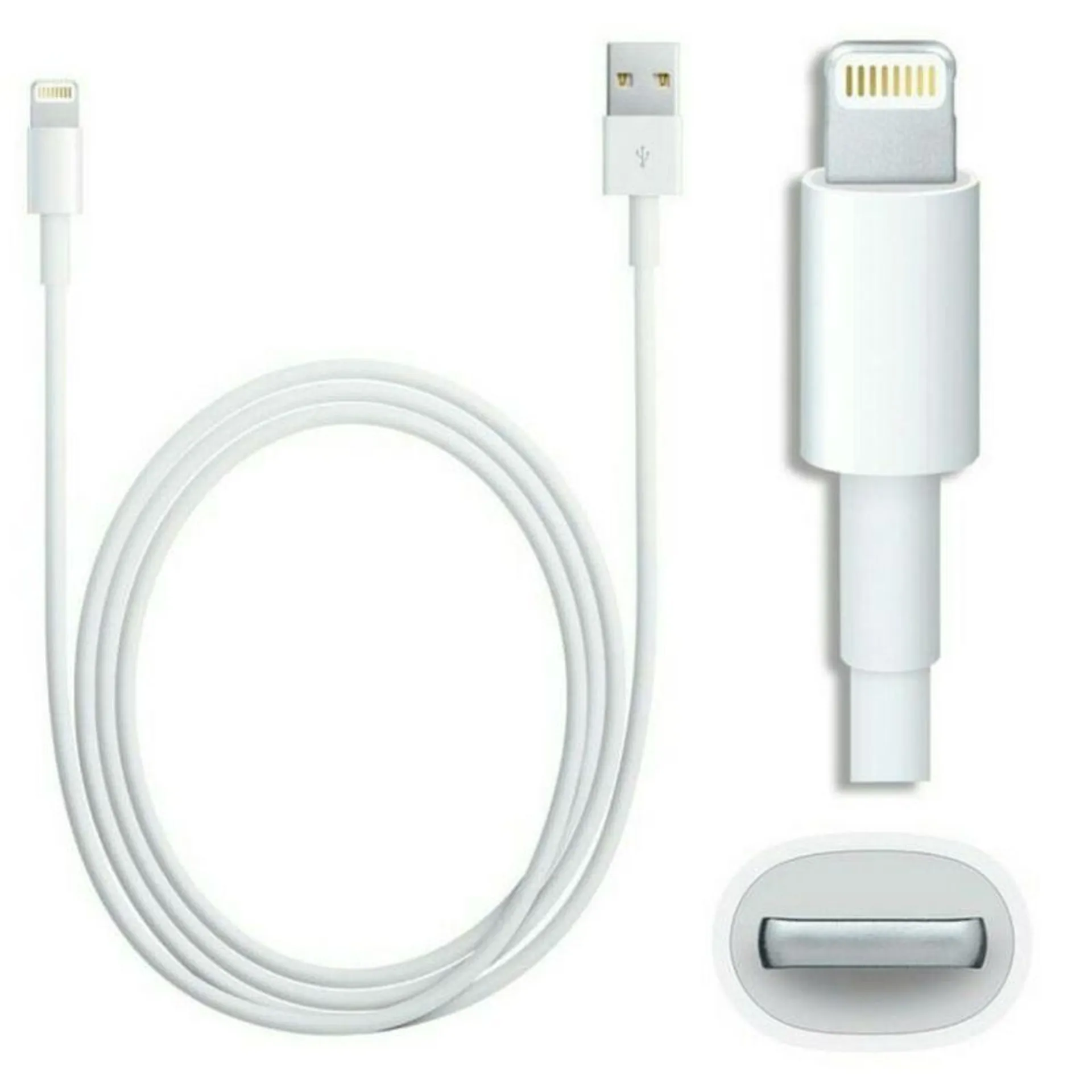 Cable Iphone Cargador Lightning Apple 1M USB